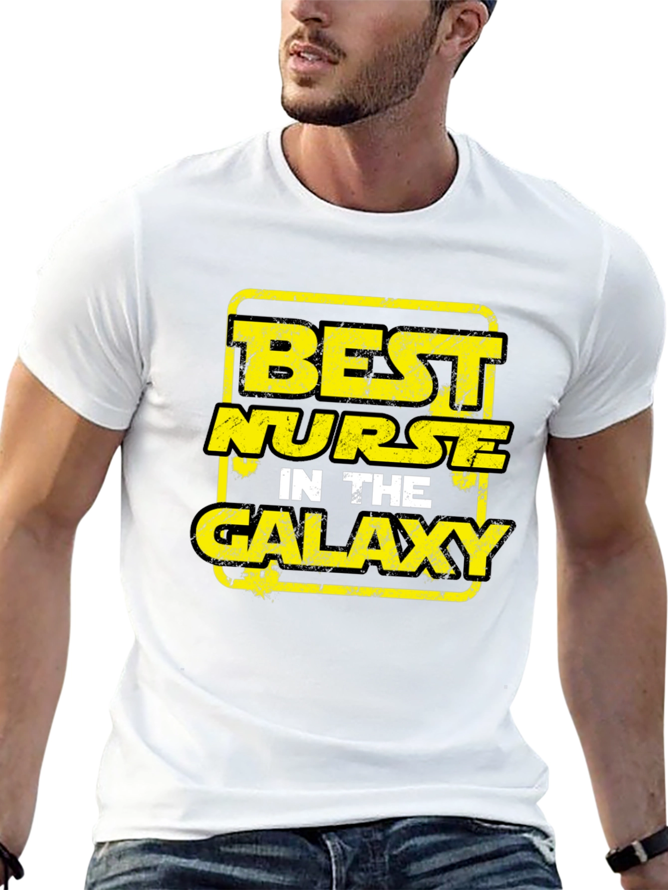Best Nurse in The Galaxy Black T-Shirt