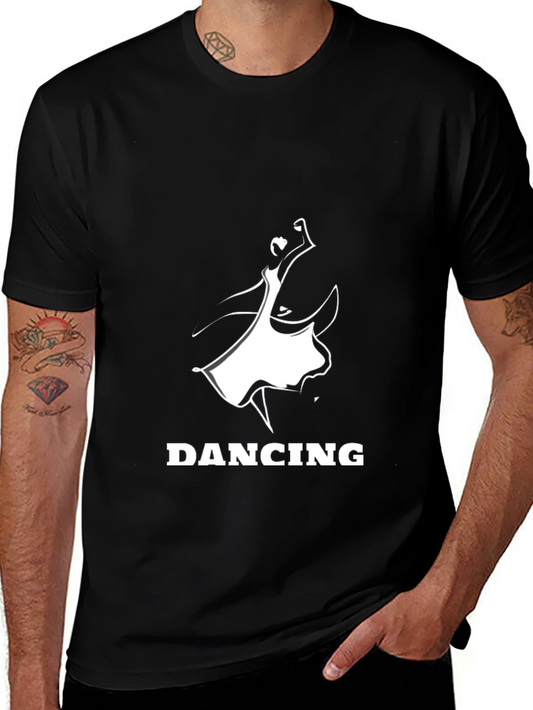 Dancing Silhouette Graphic T-Shirt