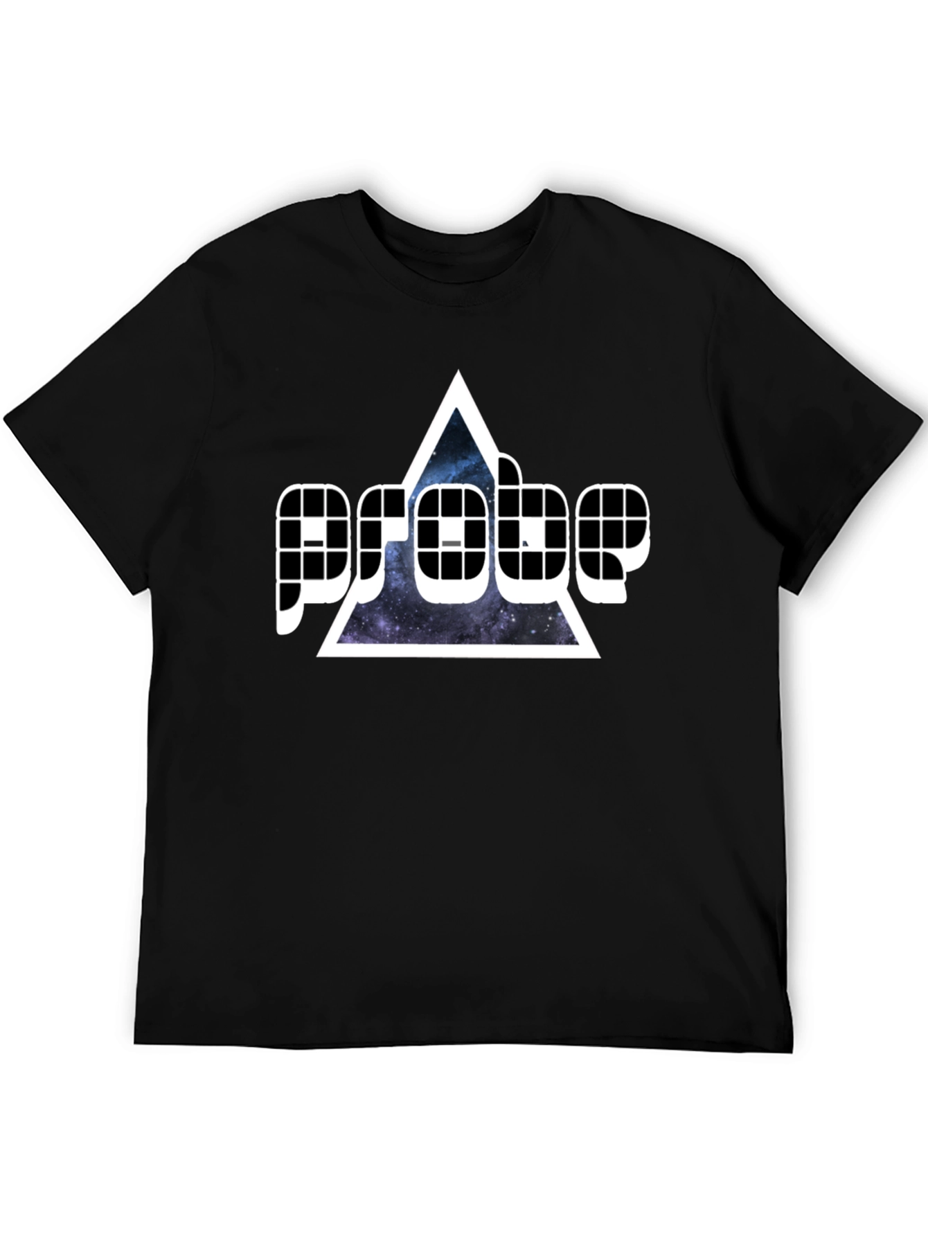 Cosmic Probe Graphic T-Shirt - Black Crew Neck Tee