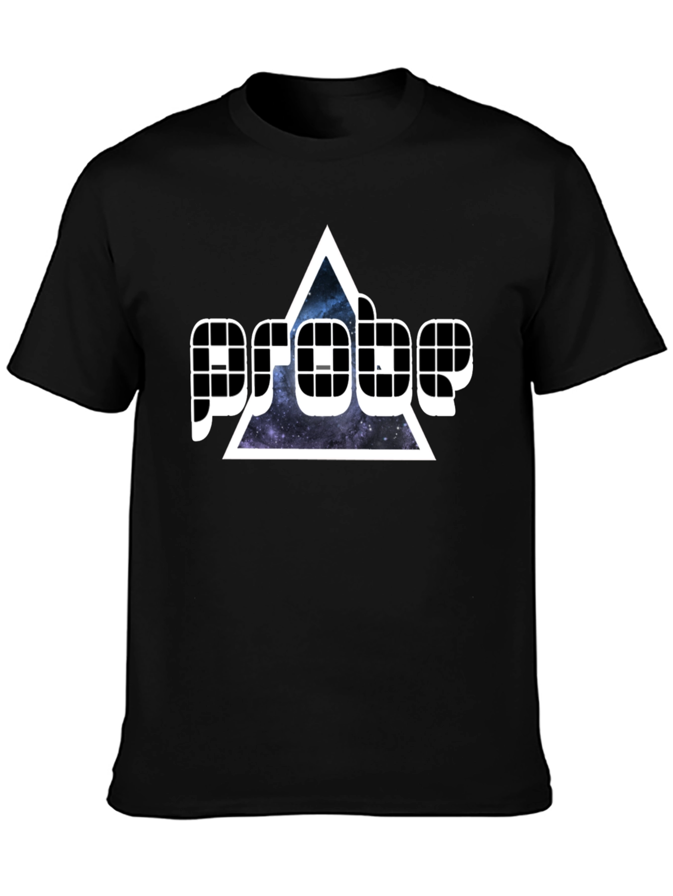 Cosmic Probe Graphic T-Shirt - Black Crew Neck Tee