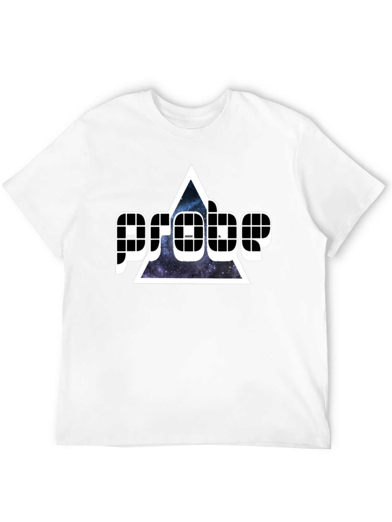 Cosmic Probe Graphic T-Shirt - Black Crew Neck Tee