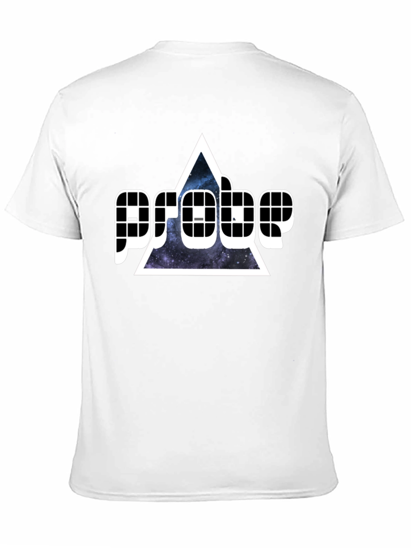 Cosmic Probe Graphic T-Shirt - Black Crew Neck Tee