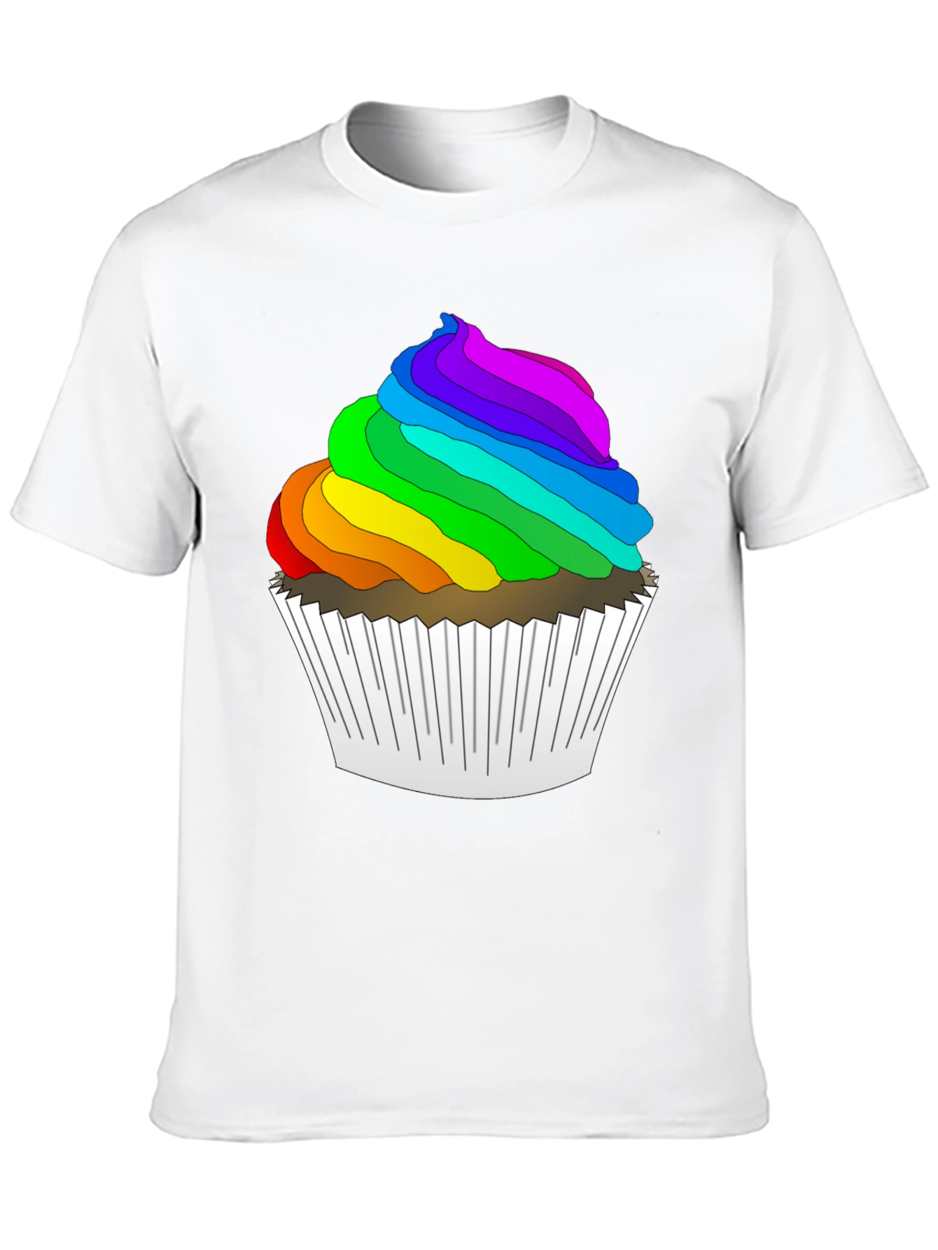 Rainbow Cupcake Graphic Tee