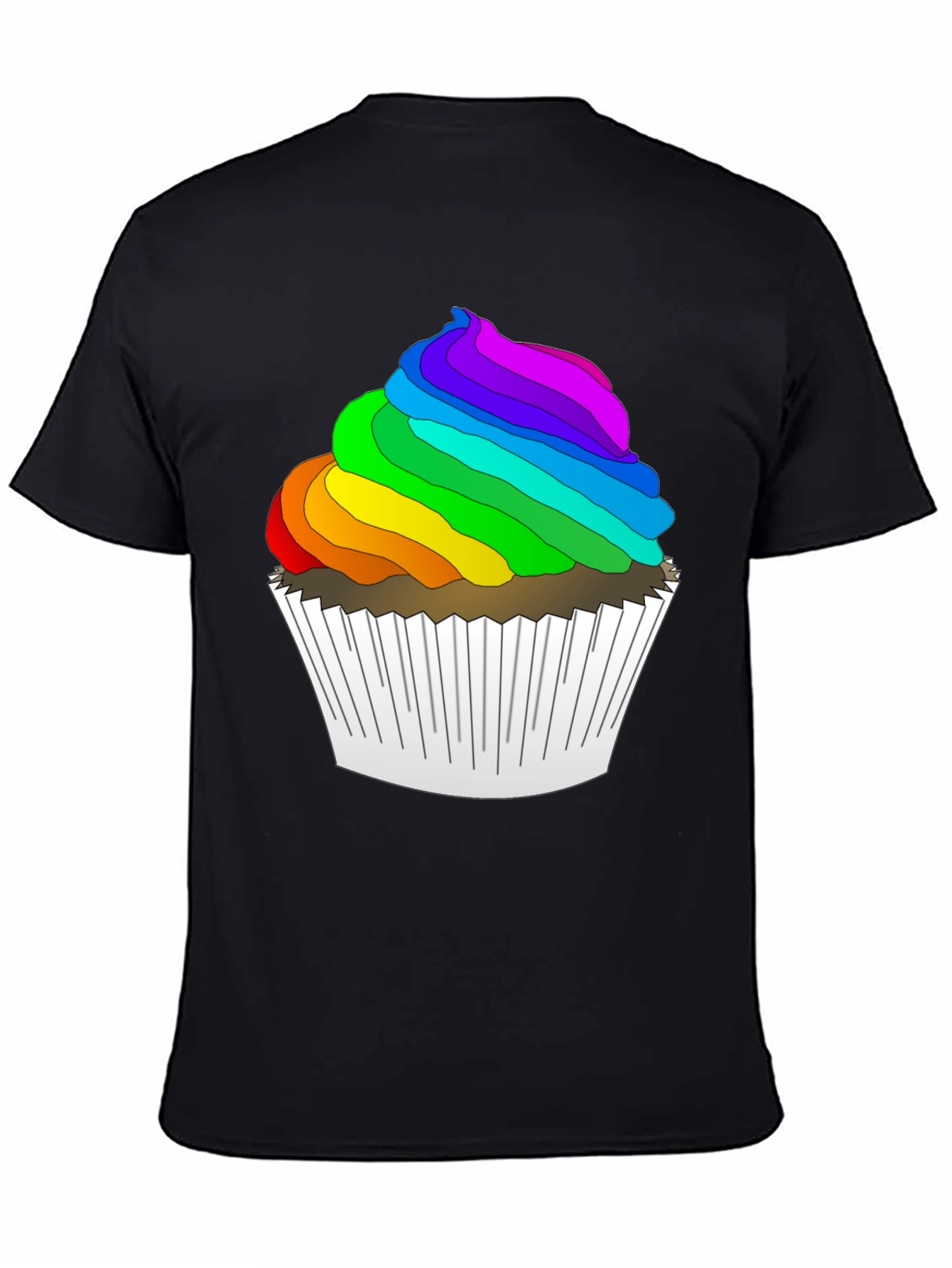 Rainbow Cupcake Graphic Tee