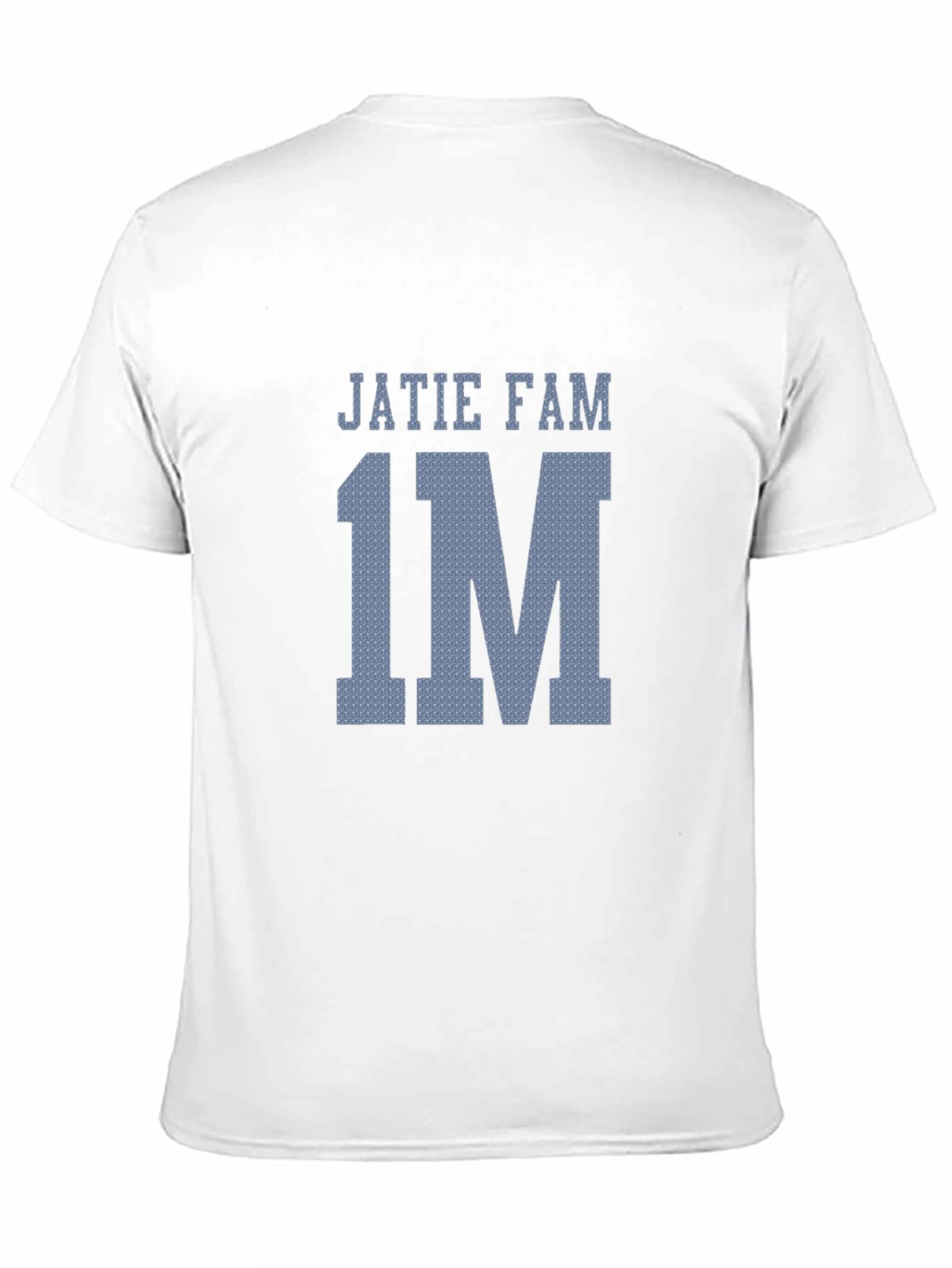 Jatie Fam 1M Graphic T-Shirt - Black Cotton Blend