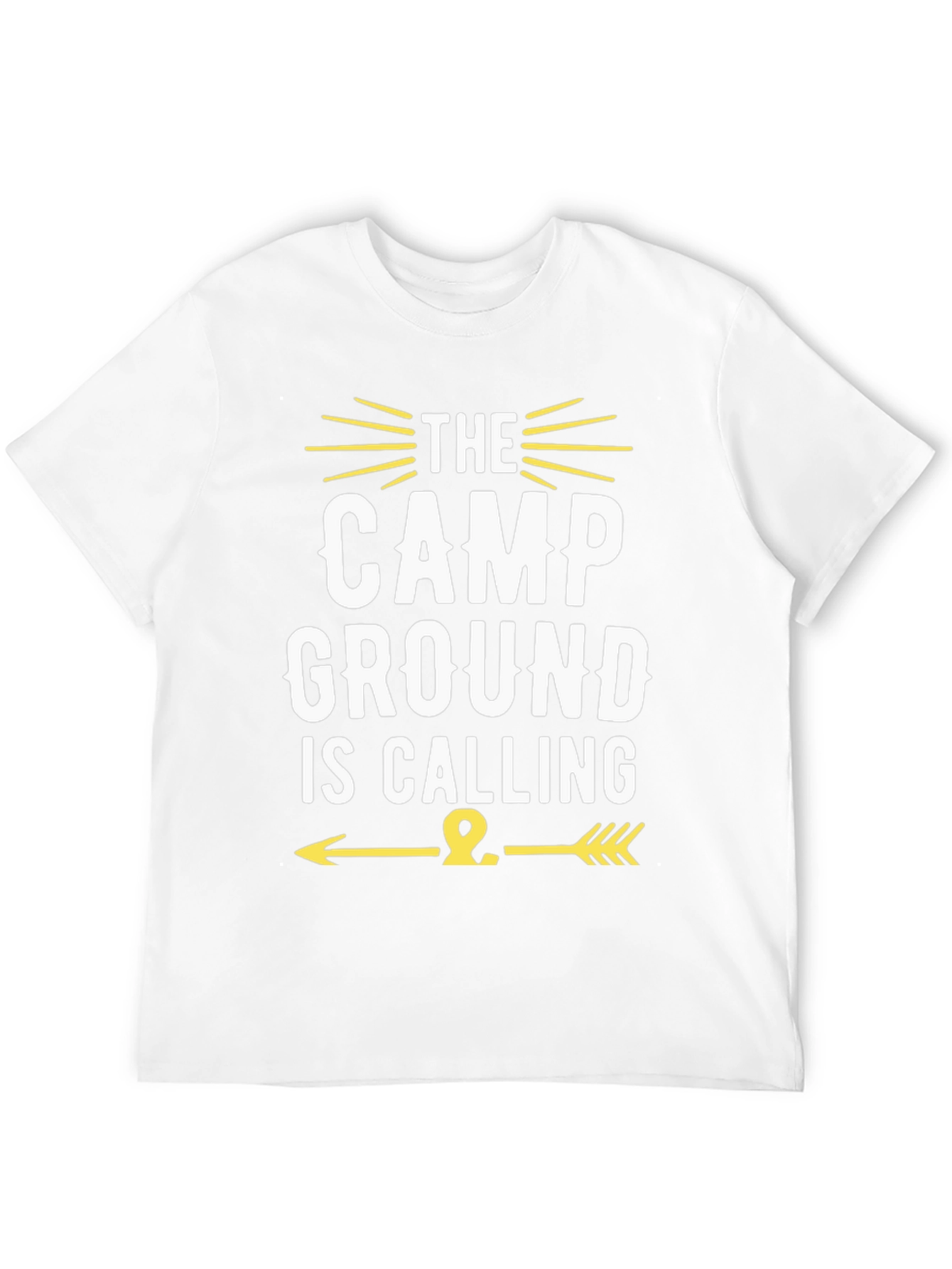 Campground Calling Graphic T-Shirt - Camping Adventure Tee