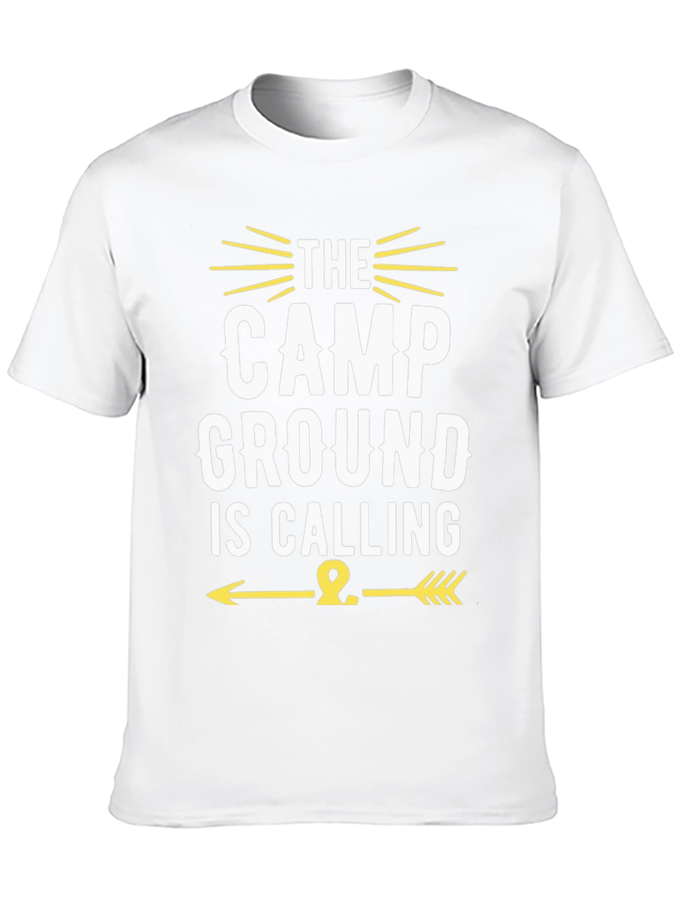 Campground Calling Graphic T-Shirt - Camping Adventure Tee