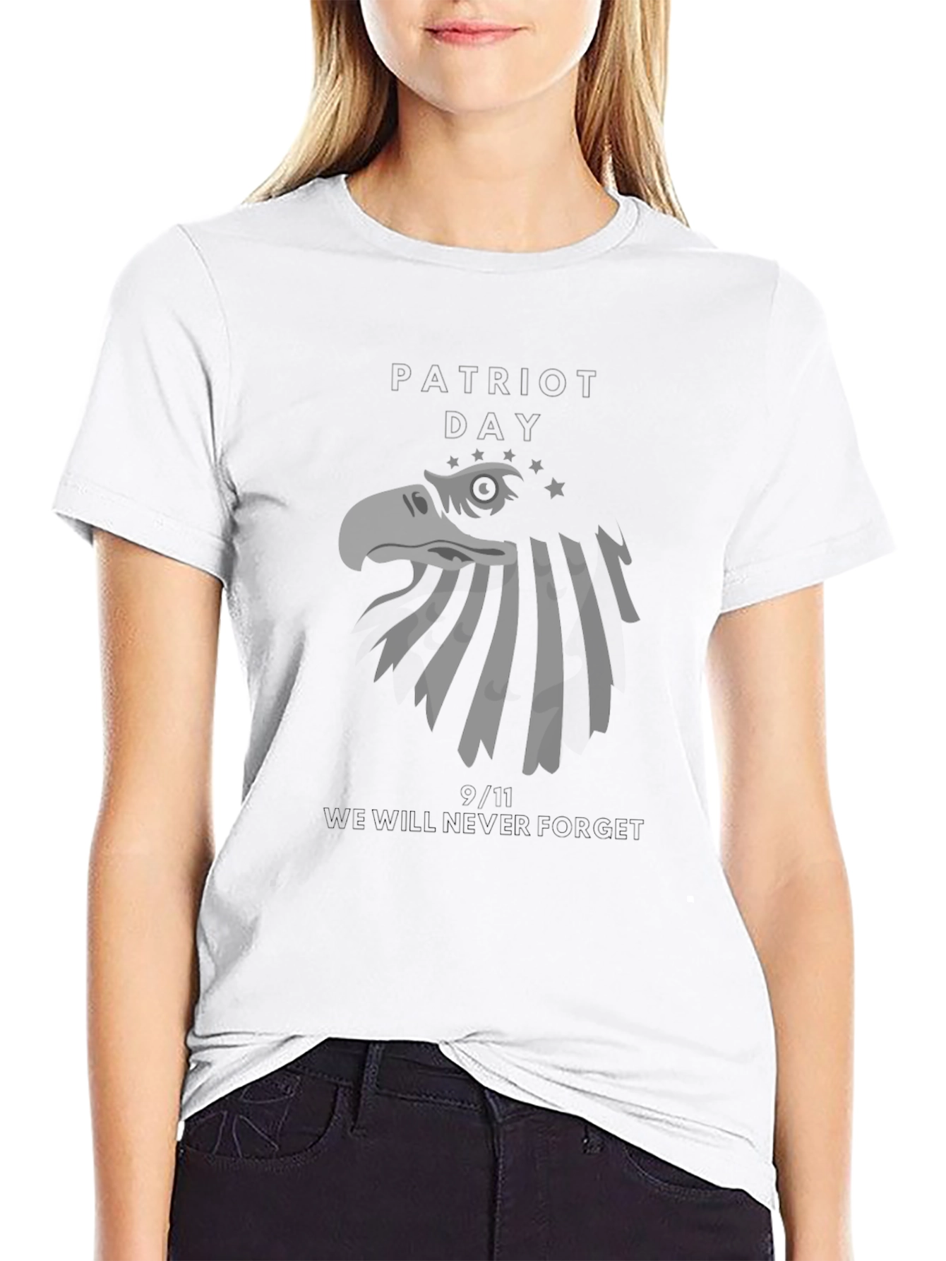 Patriot Day Graphic T-Shirt - Never Forget