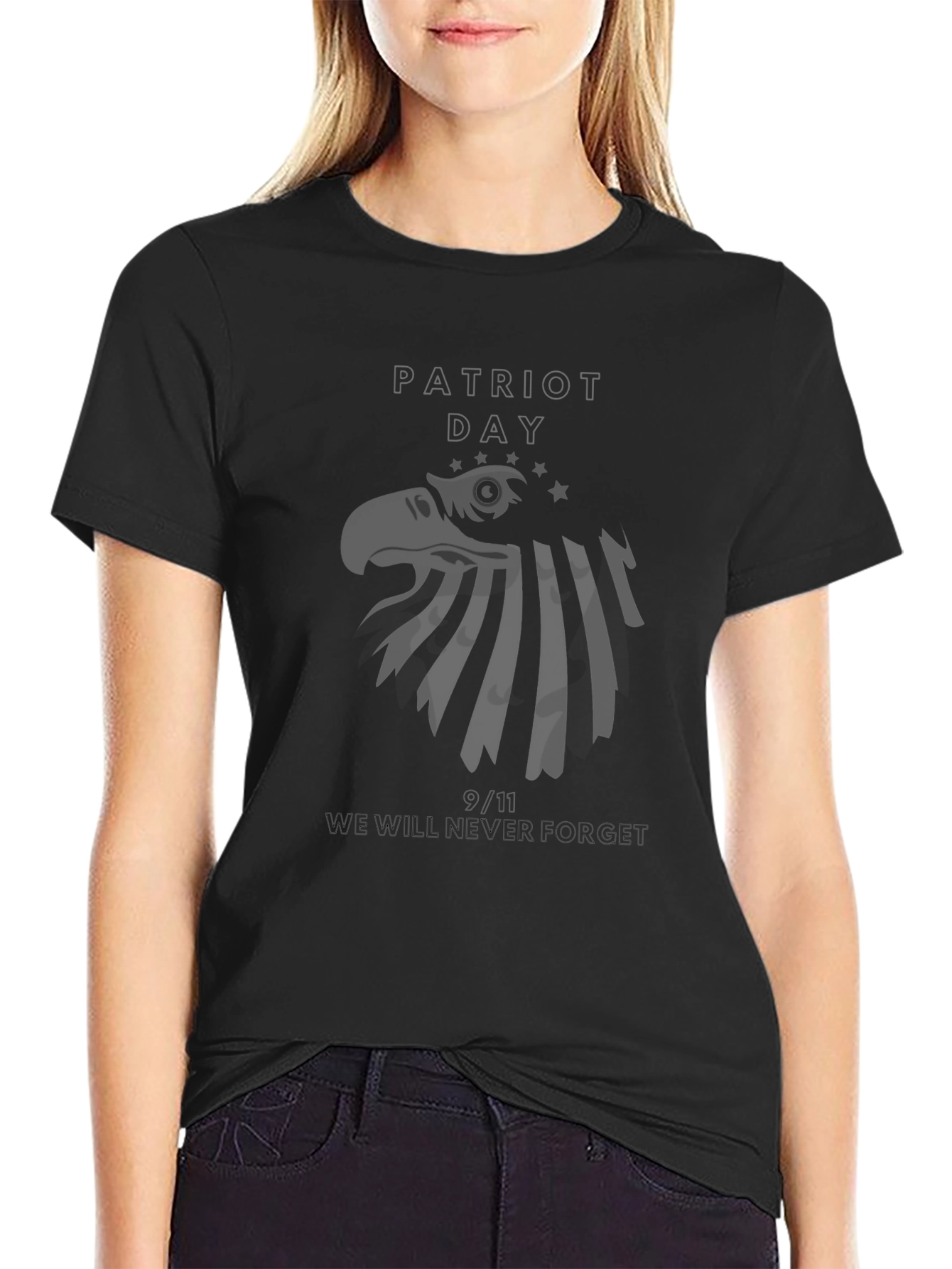 Patriot Day Graphic T-Shirt - Never Forget