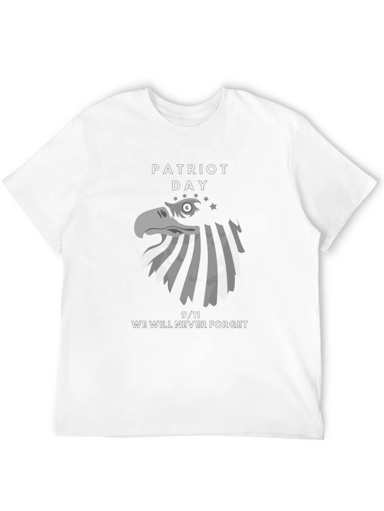 Patriot Day Graphic T-Shirt - Never Forget