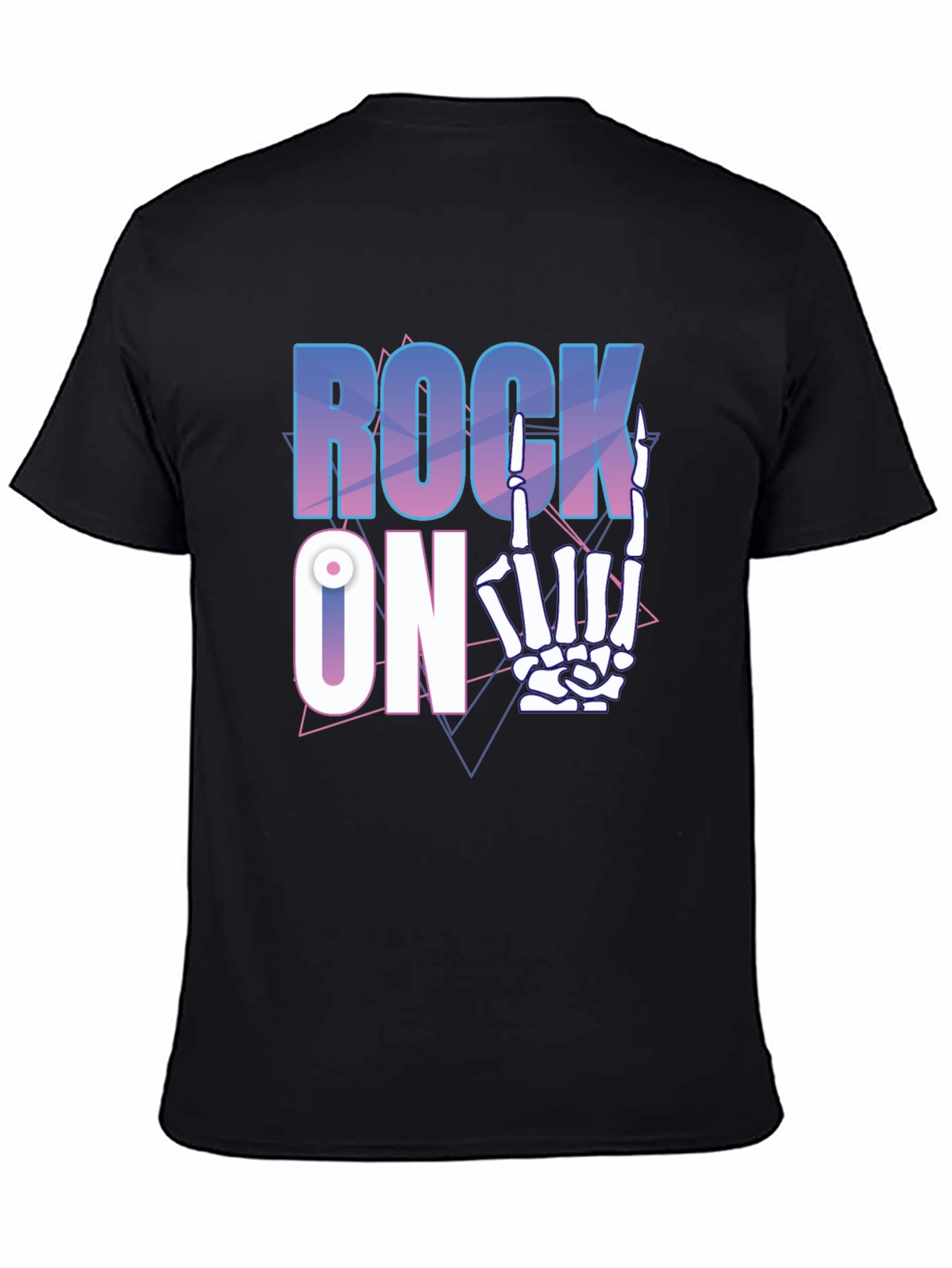 Rock On Graphic T-Shirt - Black