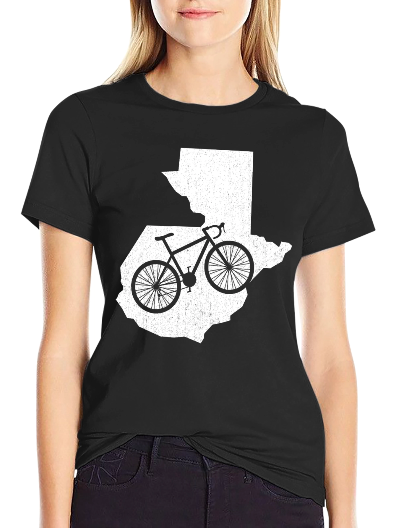 Guatemala Cycling T-Shirt - Black