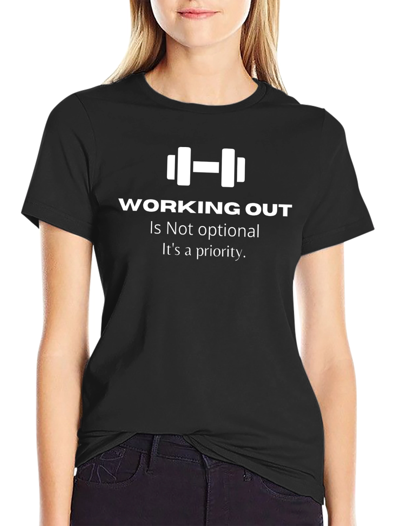 Workout Priority T-Shirt - Gym Motivation Apparel
