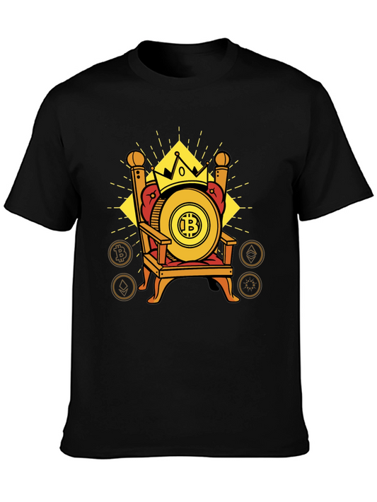 Bitcoin King Graphic Tee