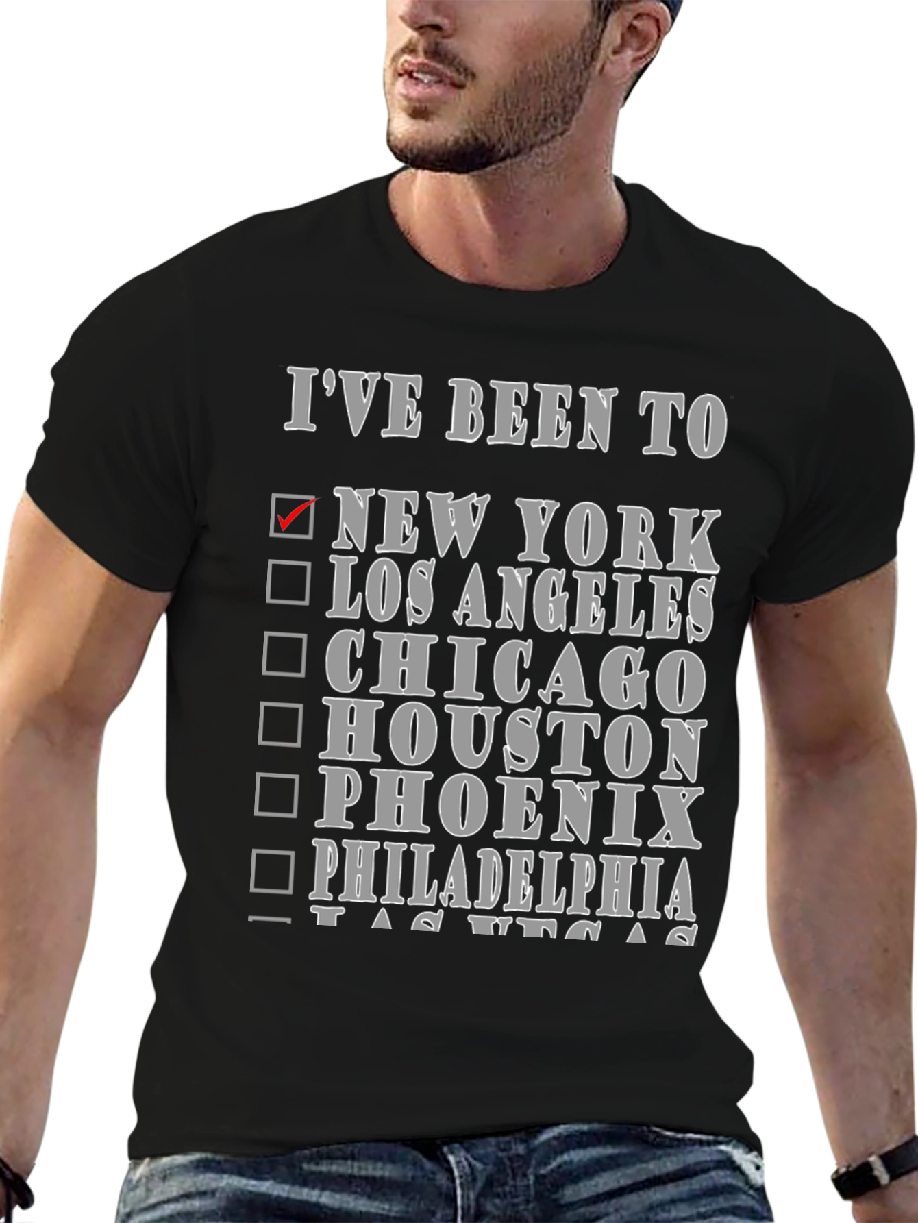 Ive Been To... Novelty Graphic T-Shirt