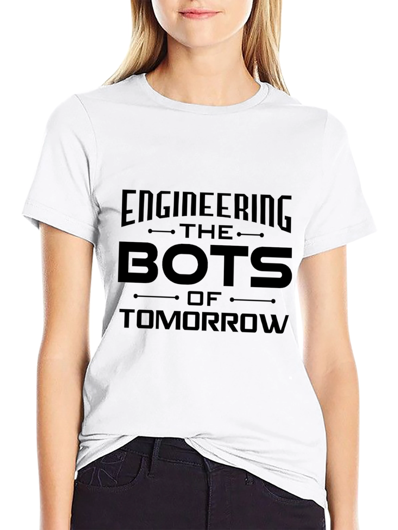 Engineering the Bots of Tomorrow Graphic T-Shirt