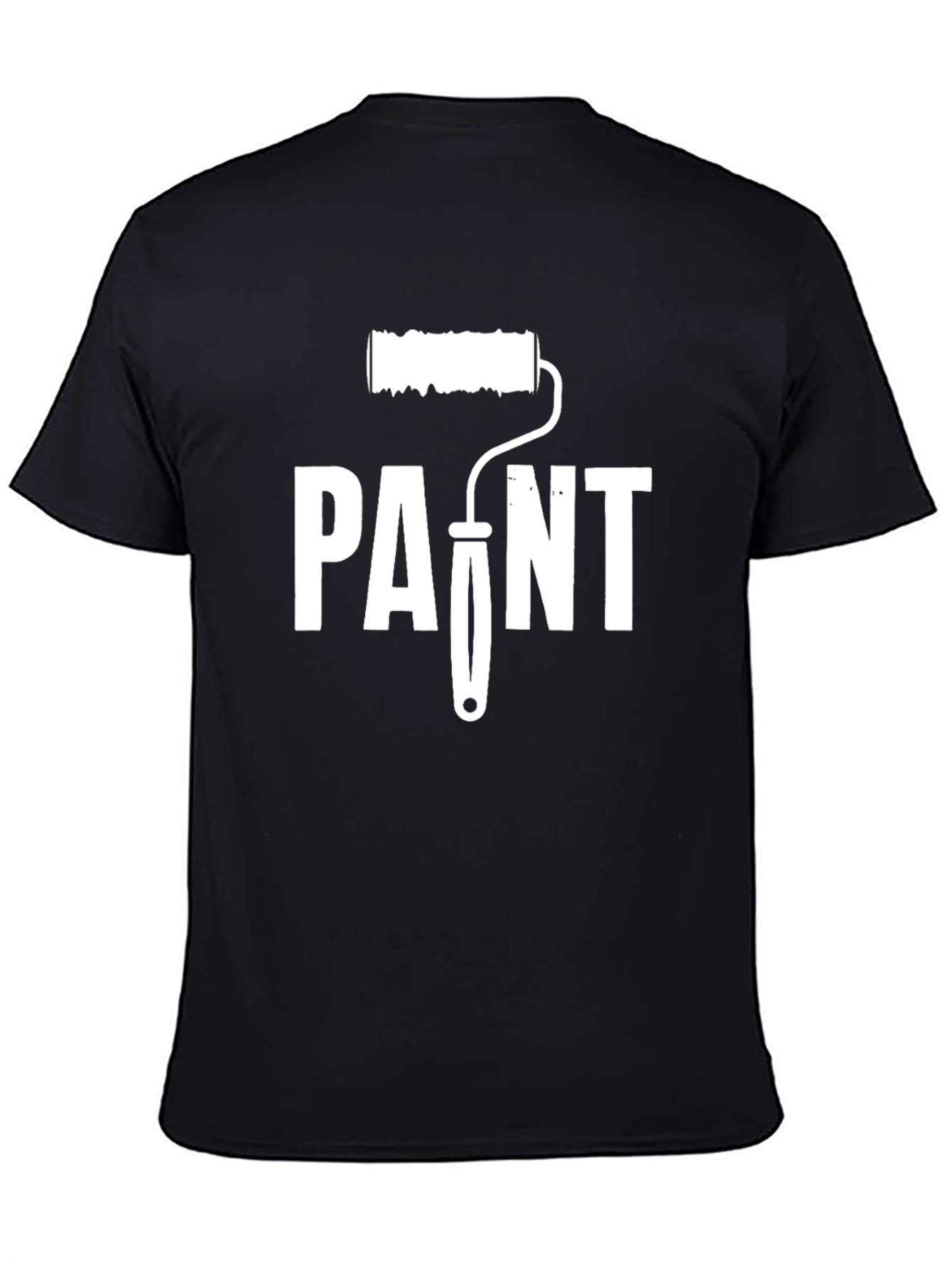 Paint Roller Graphic Tee - DIY Project T-Shirt