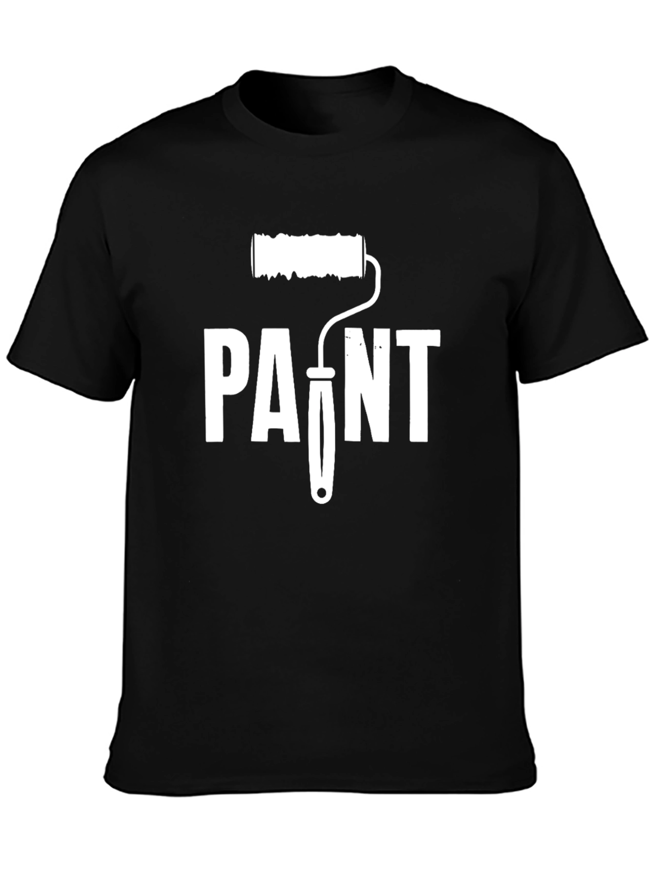 Paint Roller Graphic Tee - DIY Project T-Shirt
