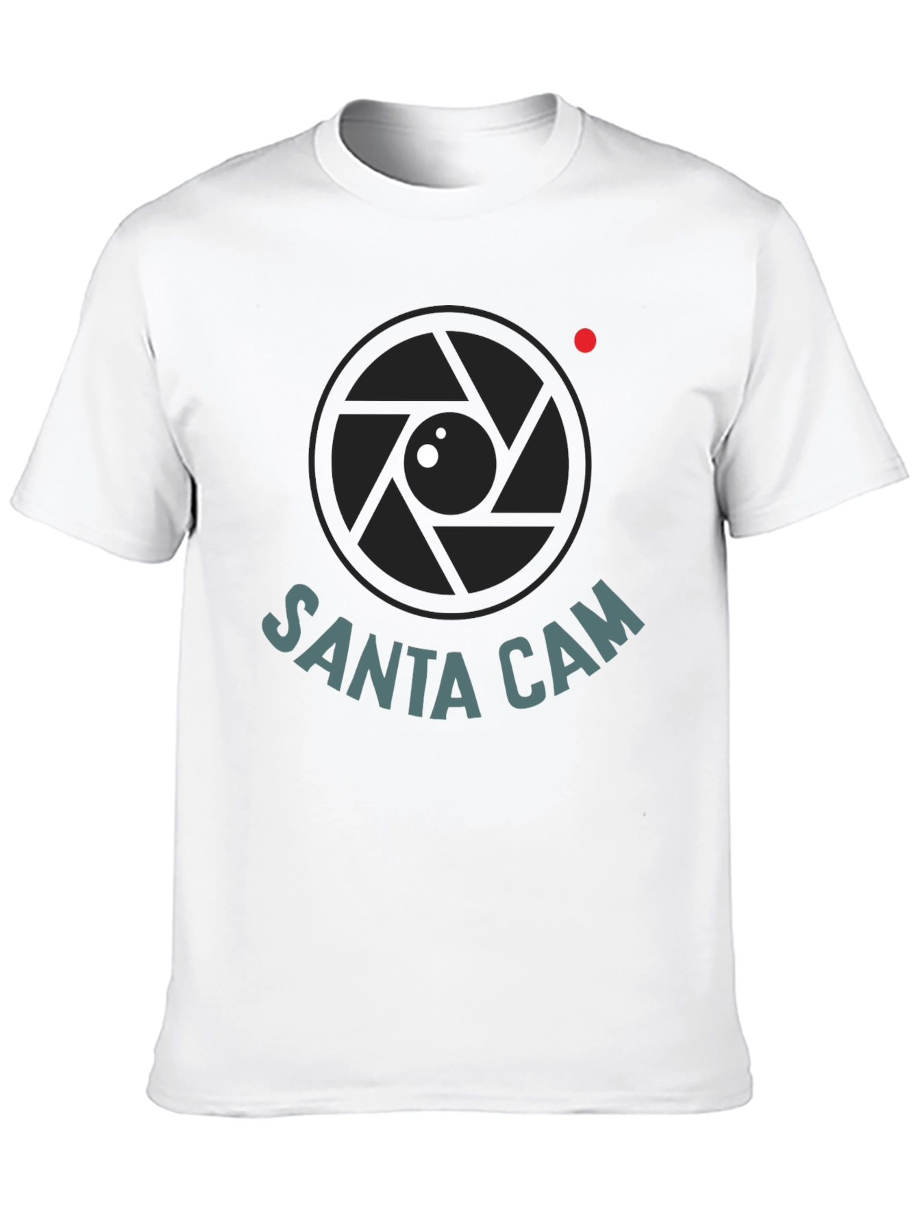 Santa Cam T-Shirt - Holiday Surveillance