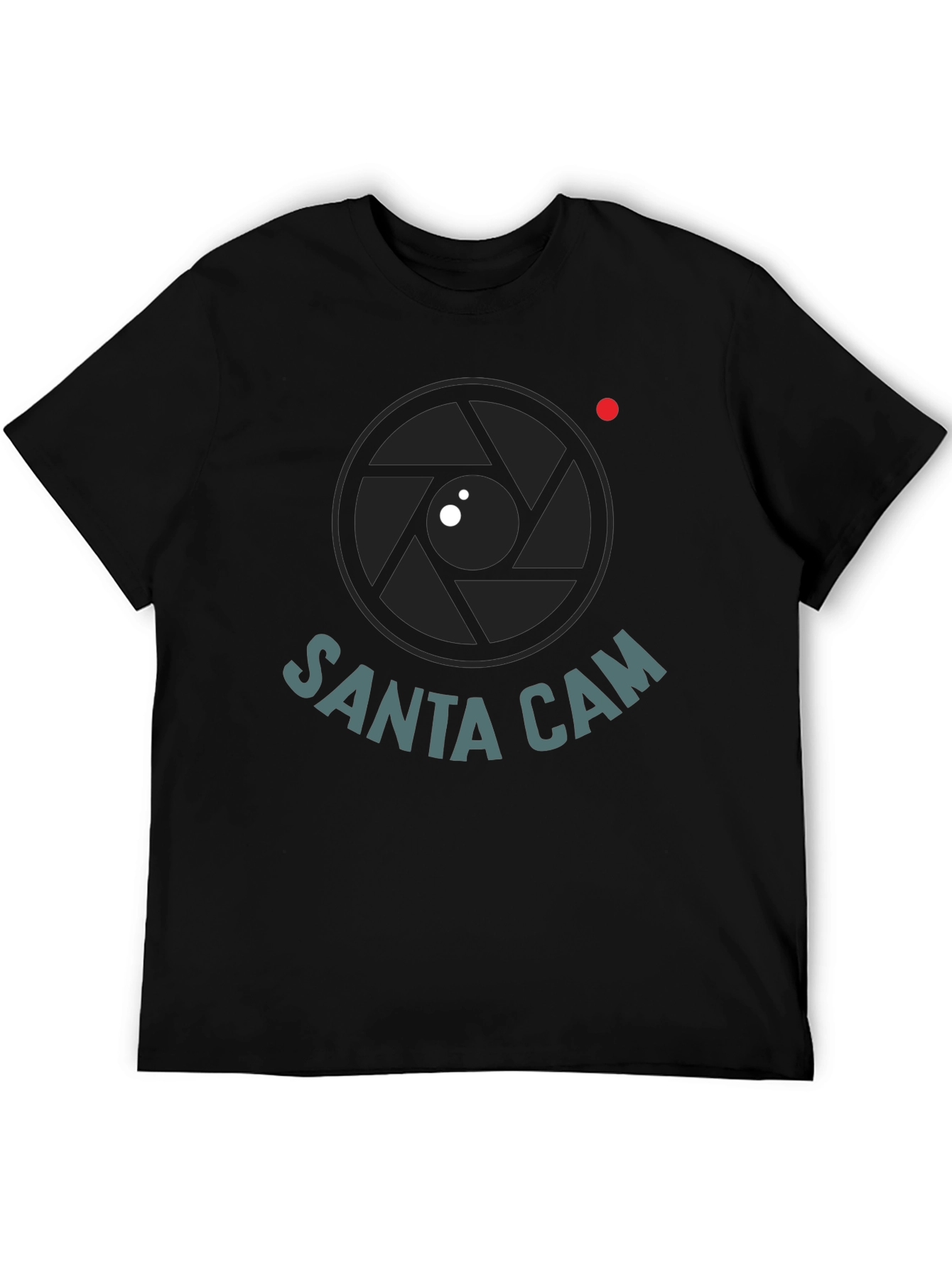 Santa Cam T-Shirt - Holiday Surveillance