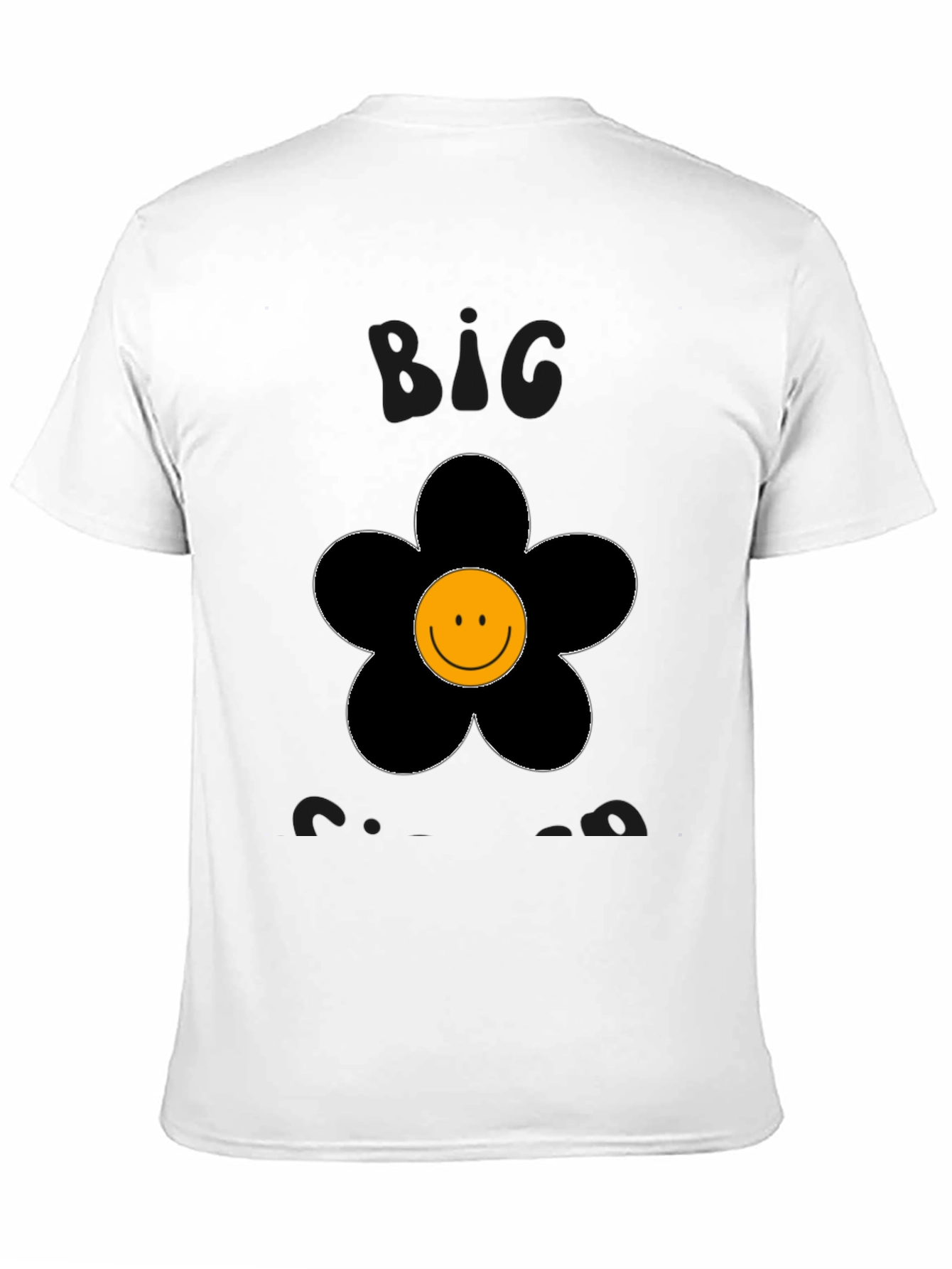 Big Smiles Smiley Face Flower Graphic T-Shirt