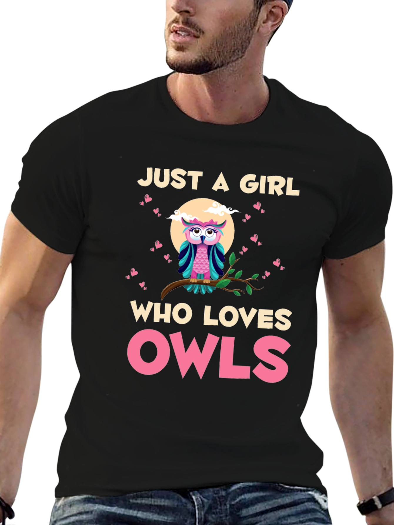 Just a Girl Who Loves Owls T-Shirt