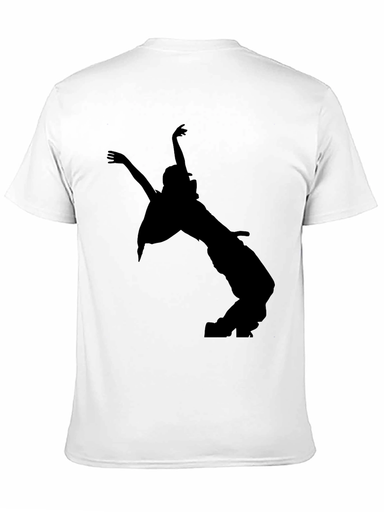 Silhouette Dancer Graphic Black T-Shirt