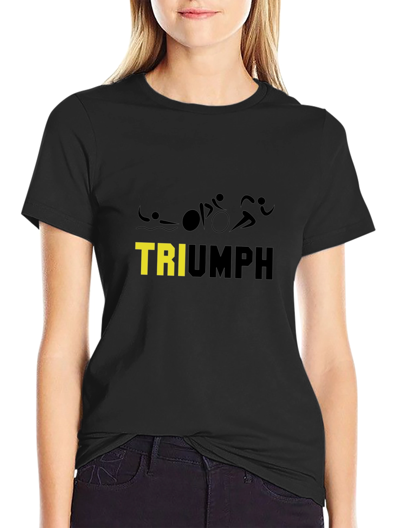 Triathlon Triumph Graphic T-Shirt