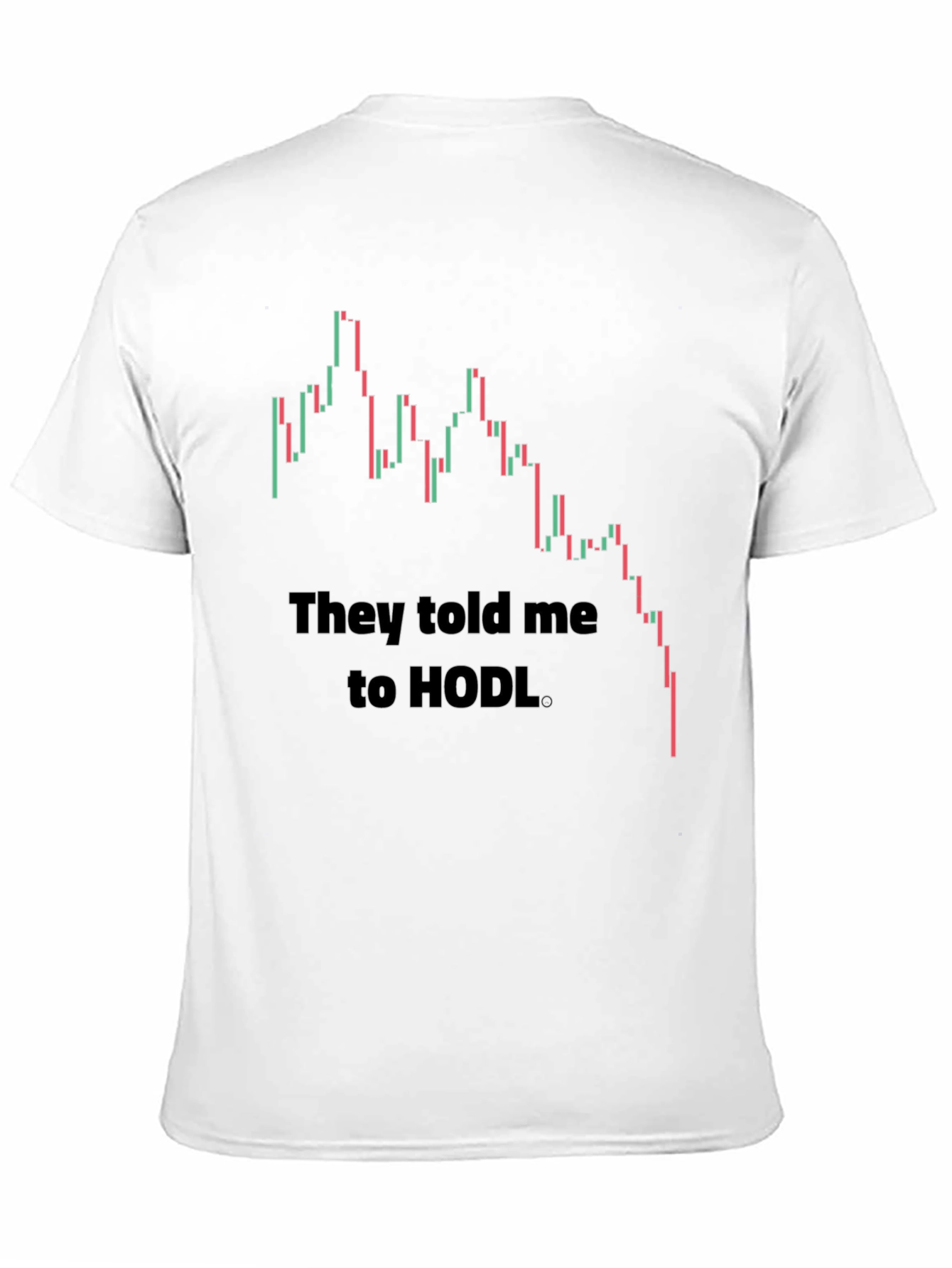 HODL Crypto Stock Chart T-Shirt