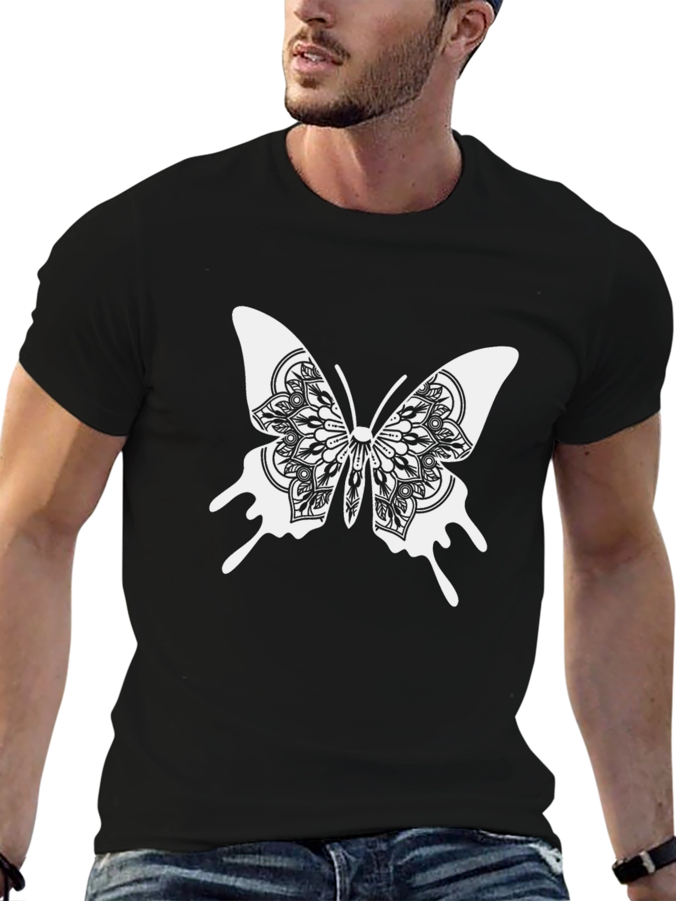 Butterfly Mandala Graphic Tee
