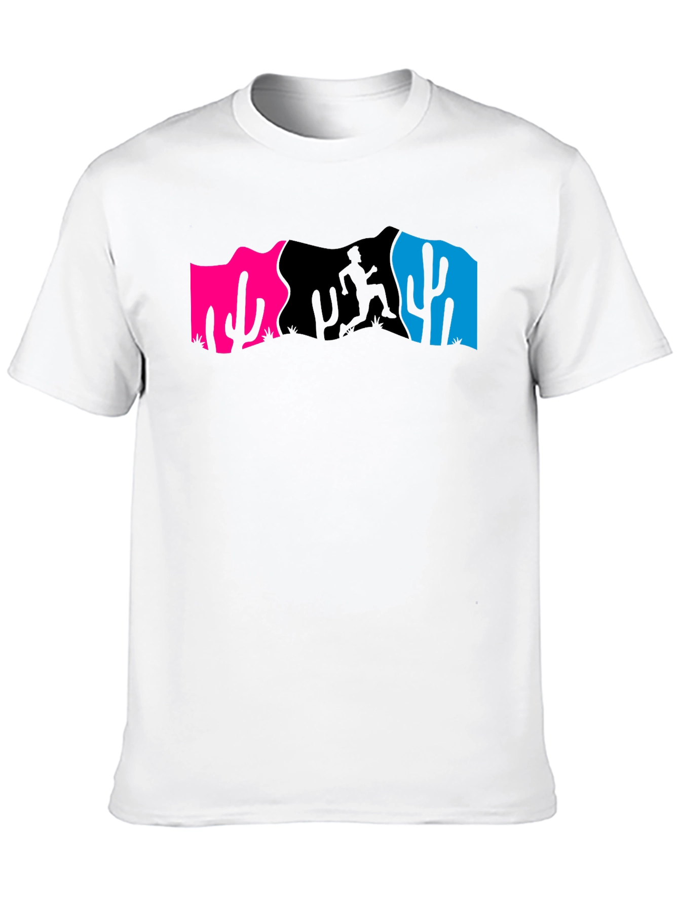 Desert Runner Graphic Tee - Mens Black T-Shirt