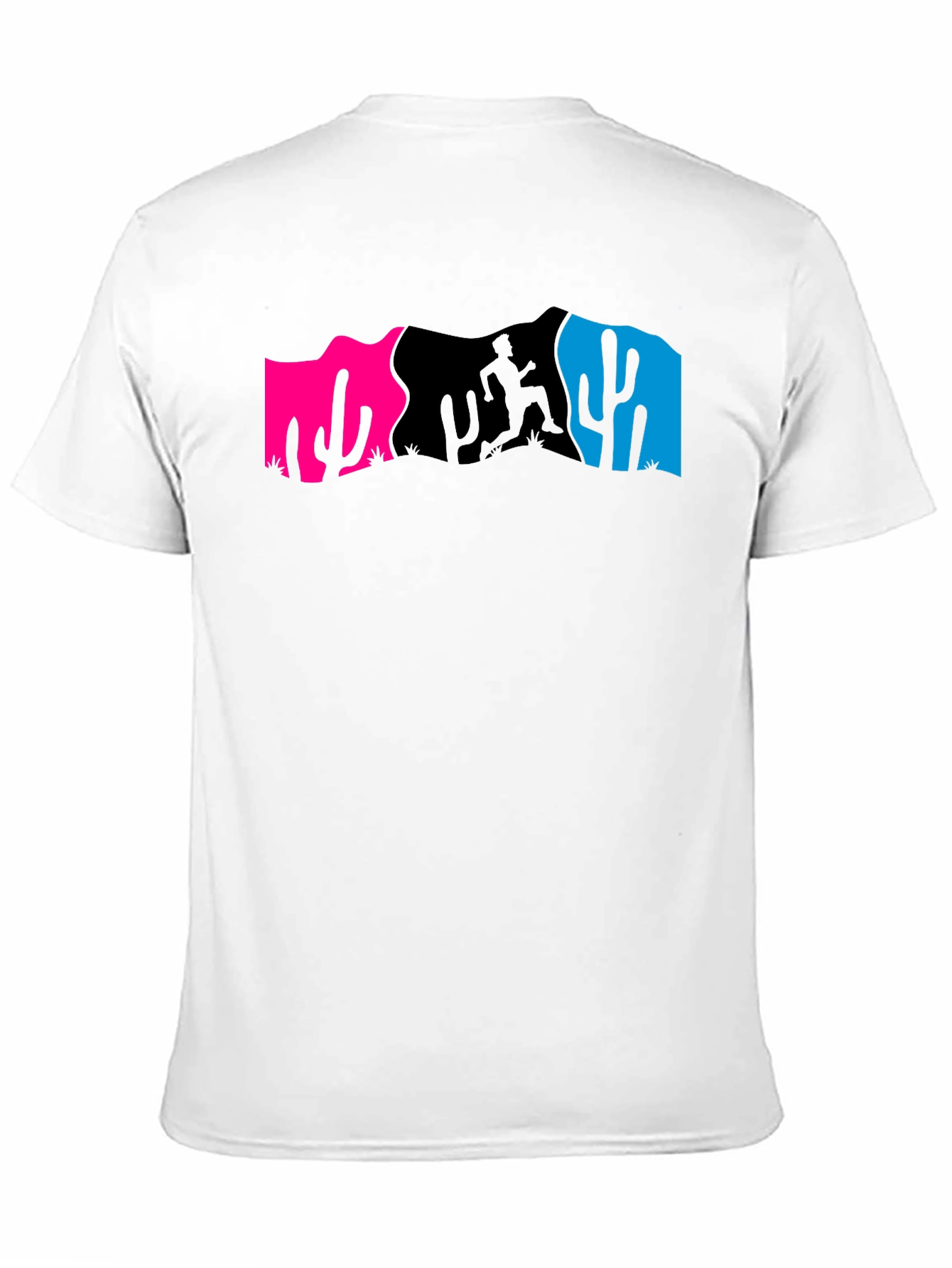 Desert Runner Graphic Tee - Mens Black T-Shirt