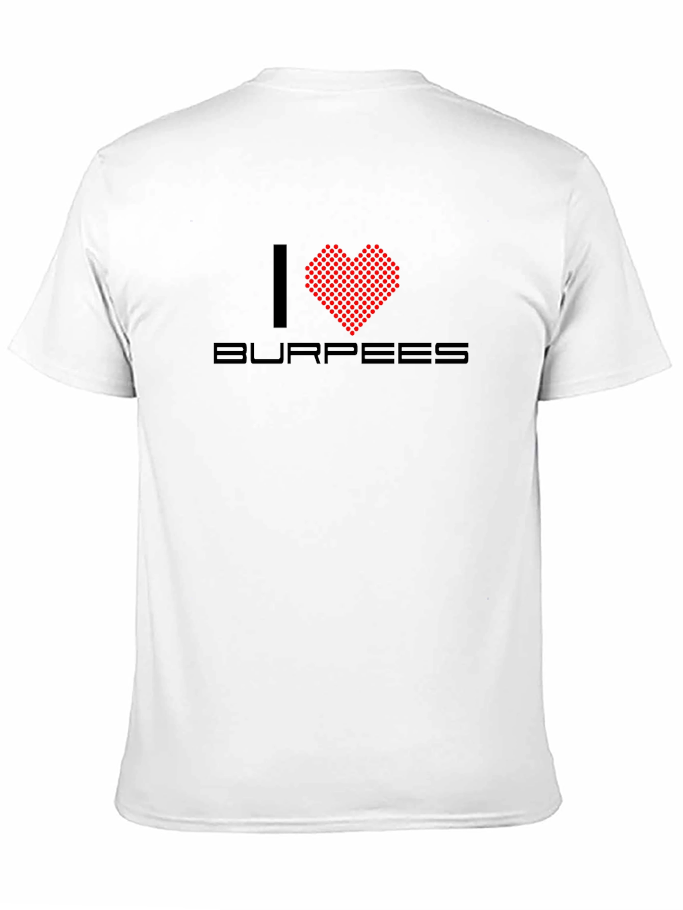 I Heart Burpees Black T-Shirt