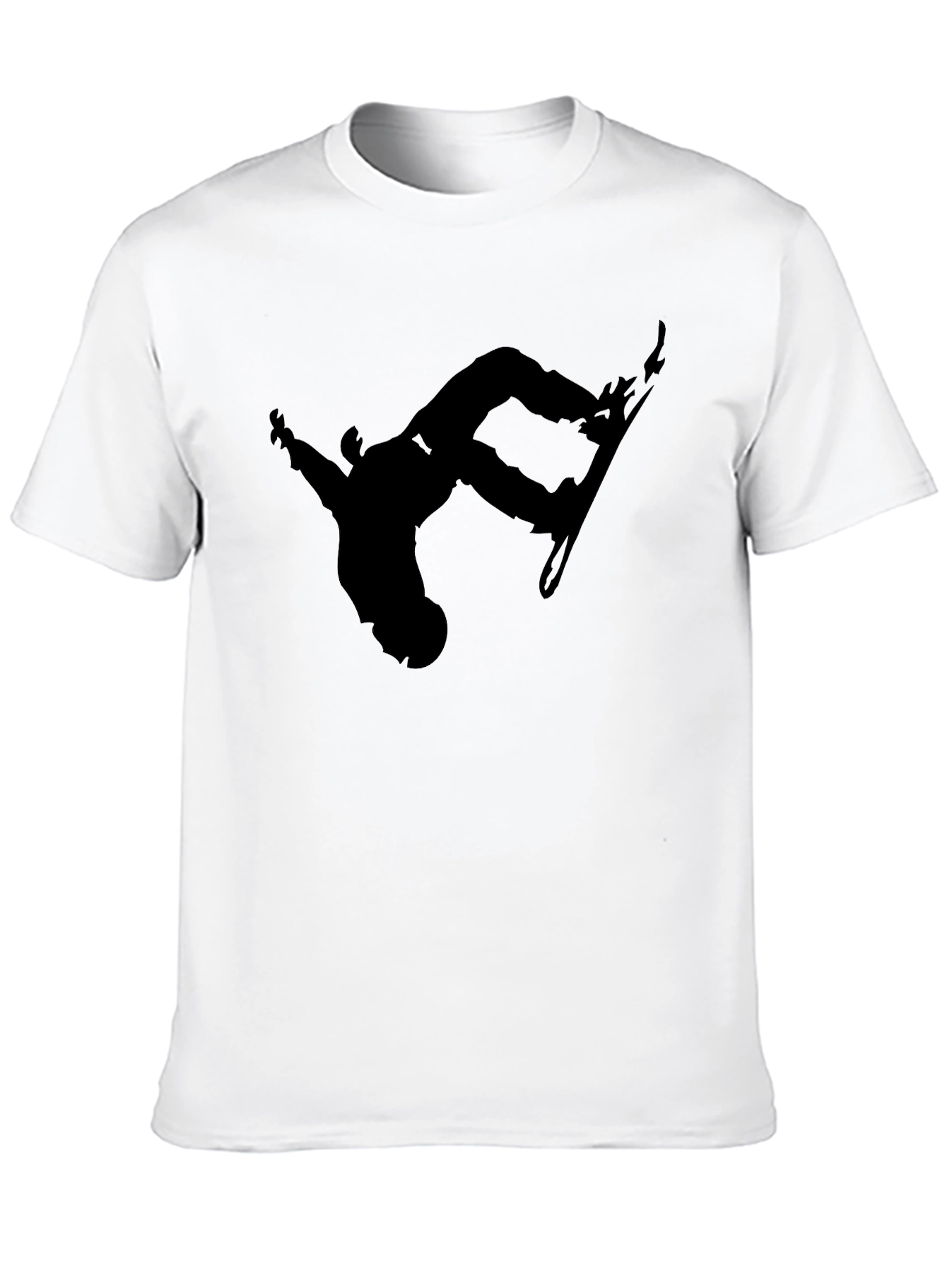 Snowboard Silhouette Black T-Shirt