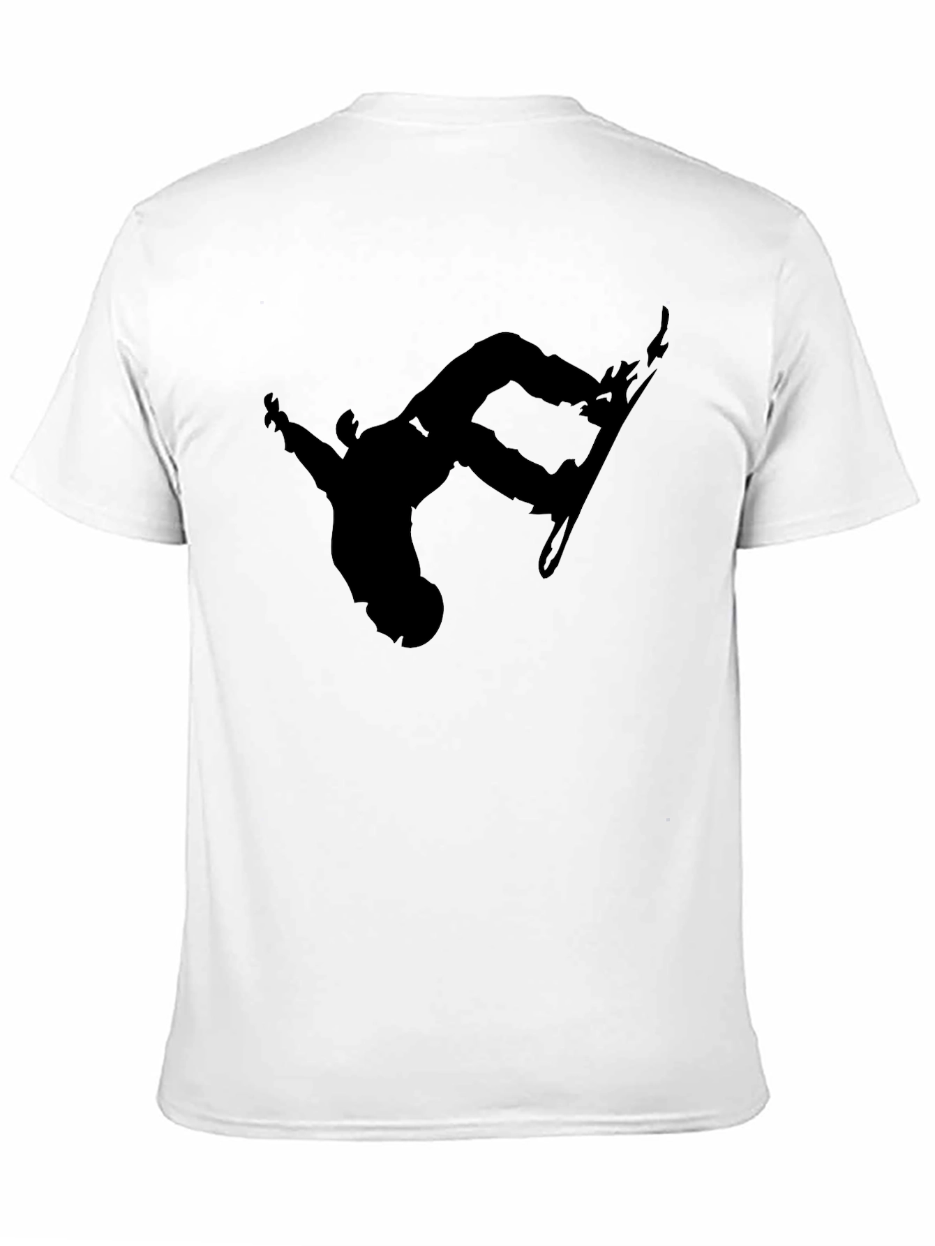 Snowboard Silhouette Black T-Shirt