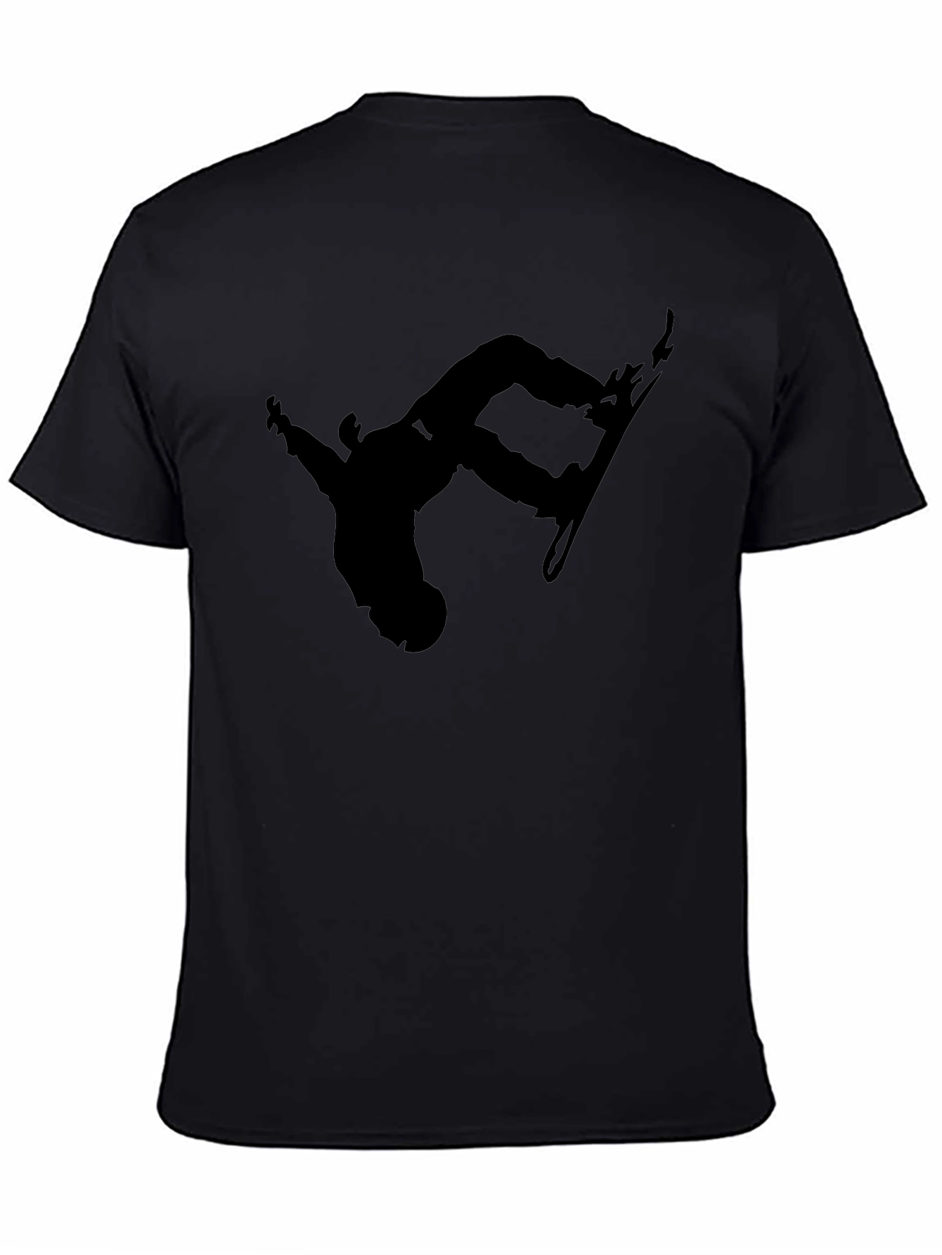 Snowboard Silhouette Black T-Shirt