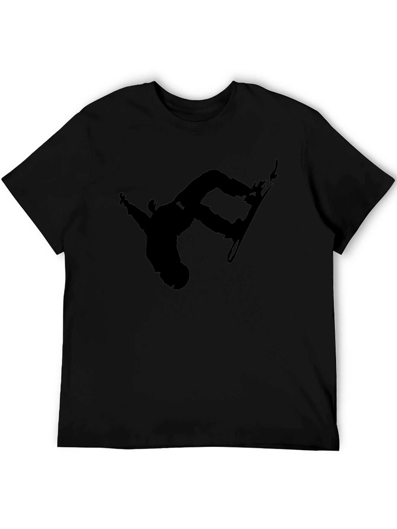 Snowboard Silhouette Black T-Shirt