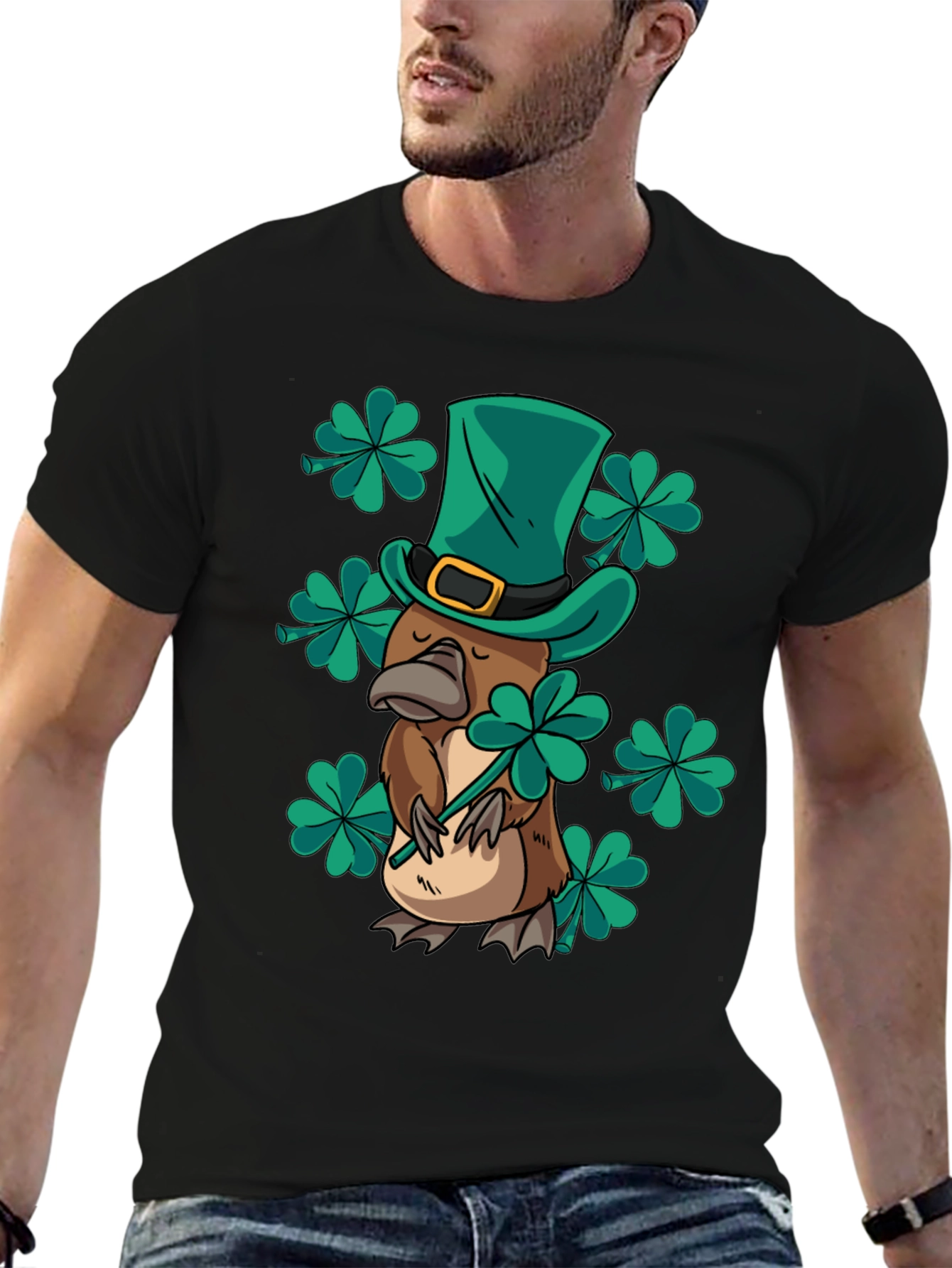 St. Patricks Day Platypus Graphic Tee