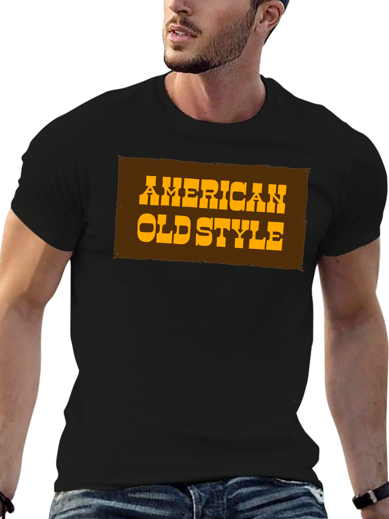 American Old Style Graphic T-Shirt