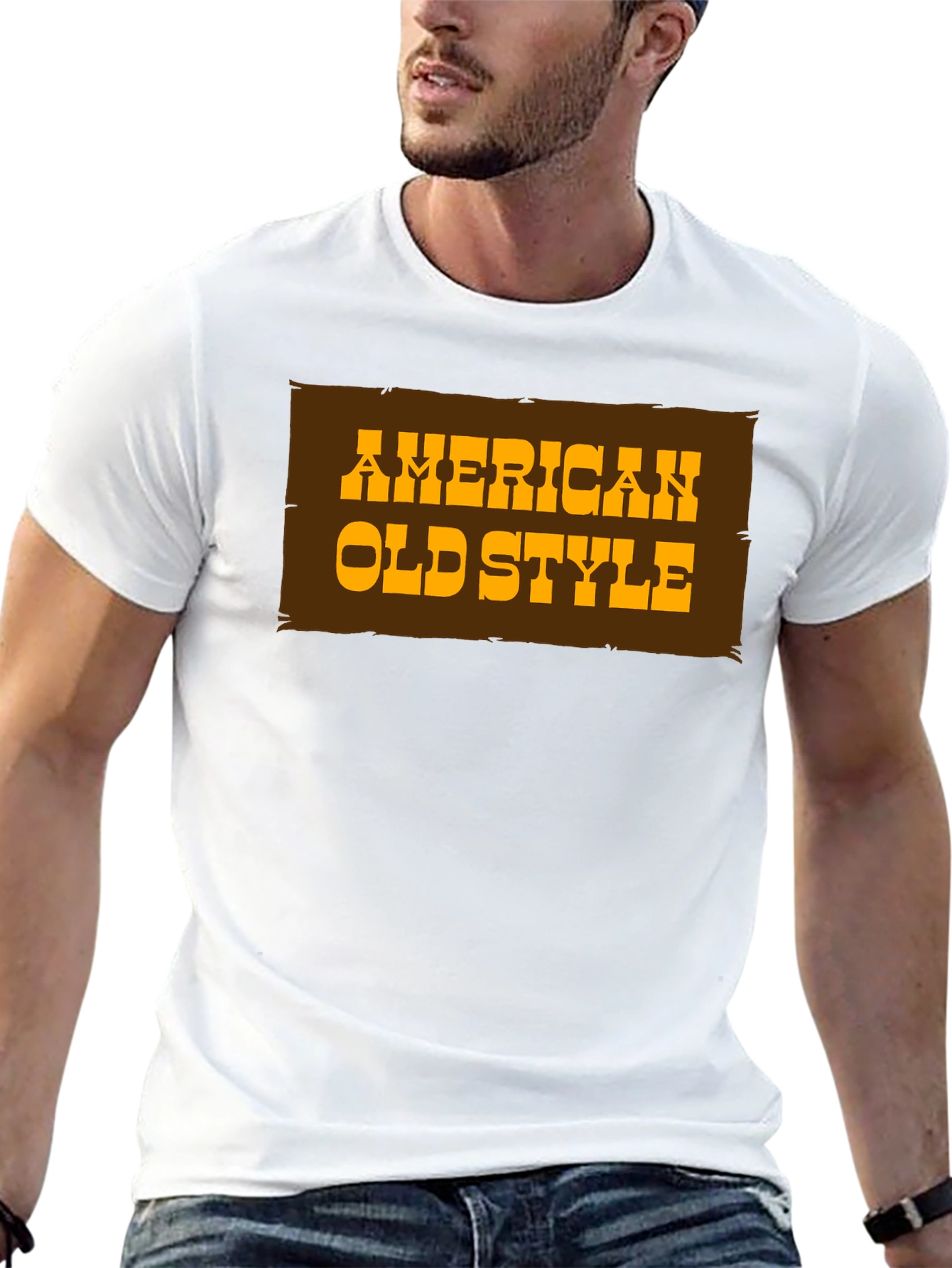 American Old Style Graphic T-Shirt