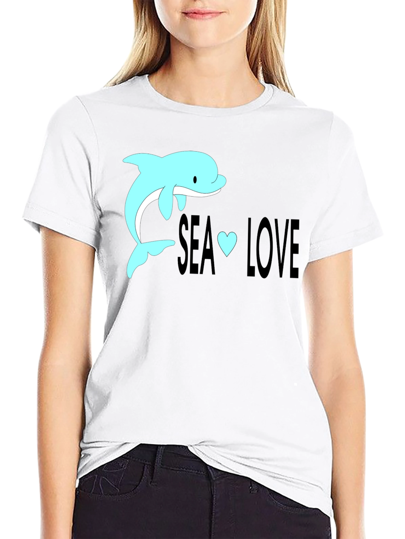Sea Love Dolphin T-Shirt