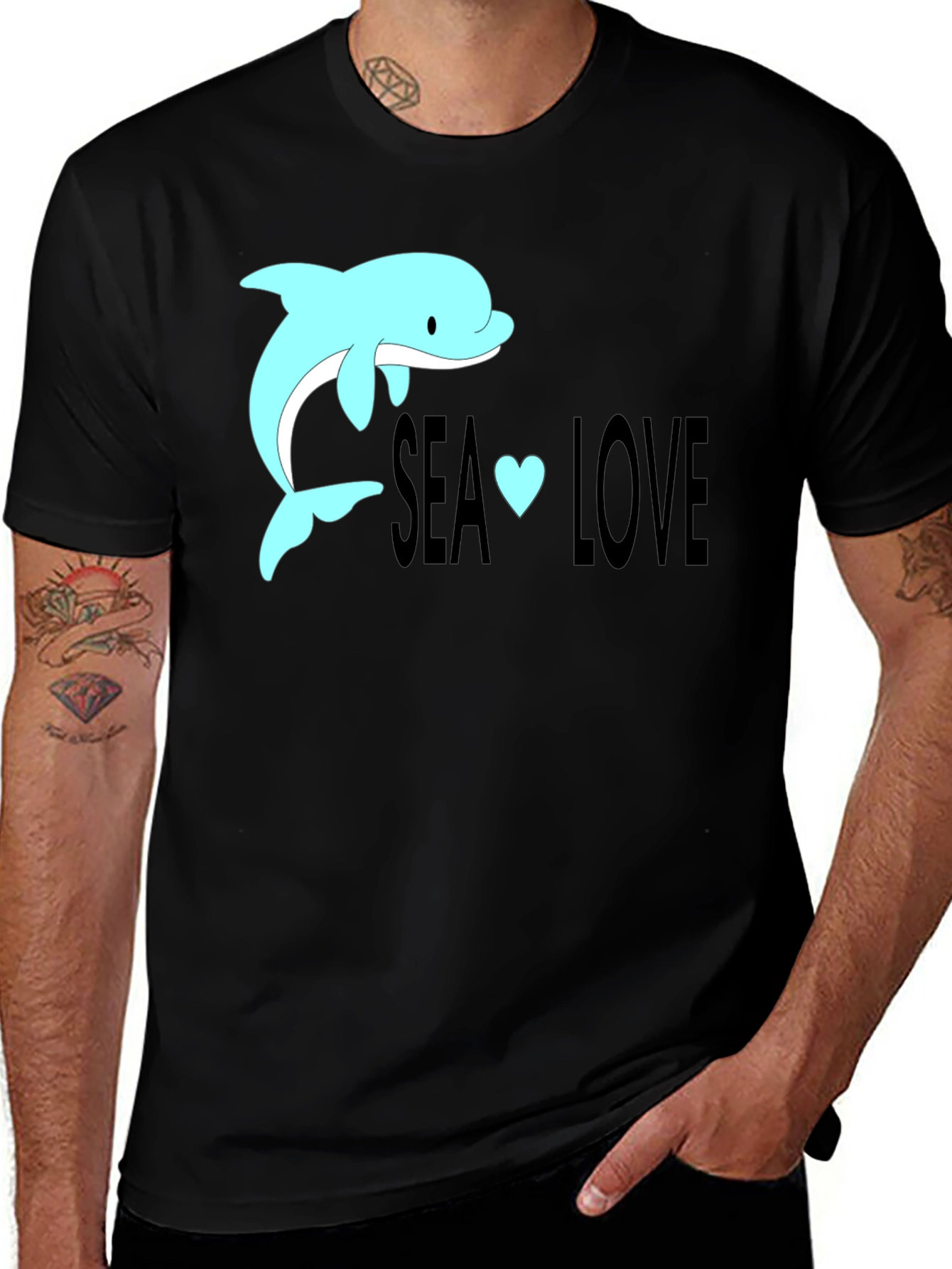 Sea Love Dolphin T-Shirt