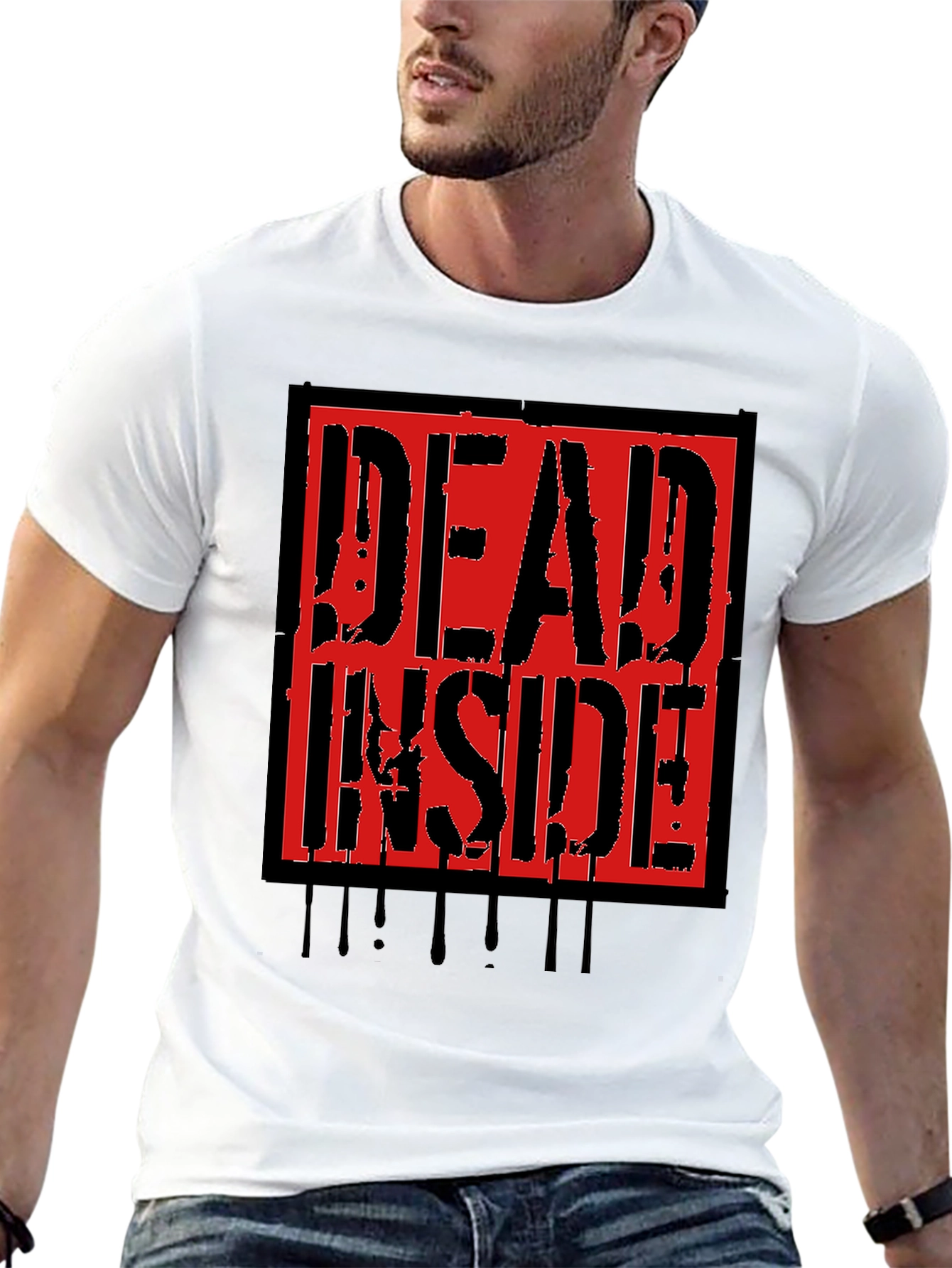 Dead Inside Graphic T-Shirt - Mens Black Tee