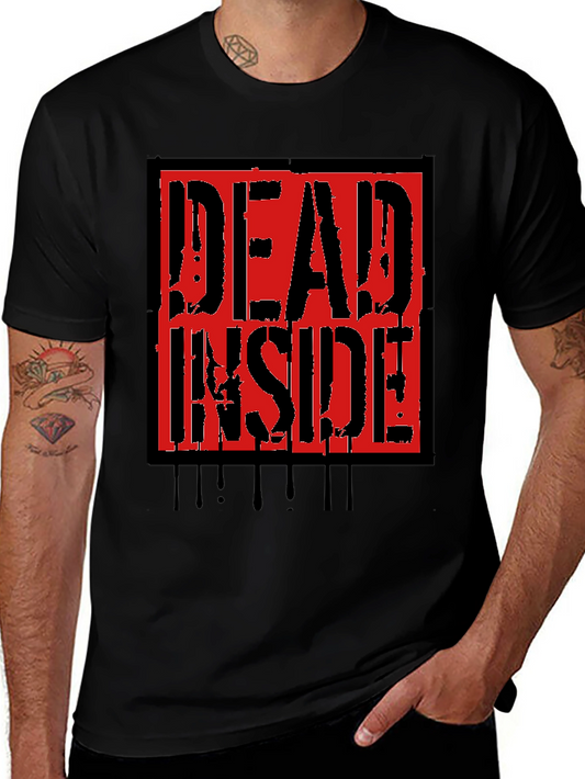Dead Inside Graphic T-Shirt - Mens Black Tee