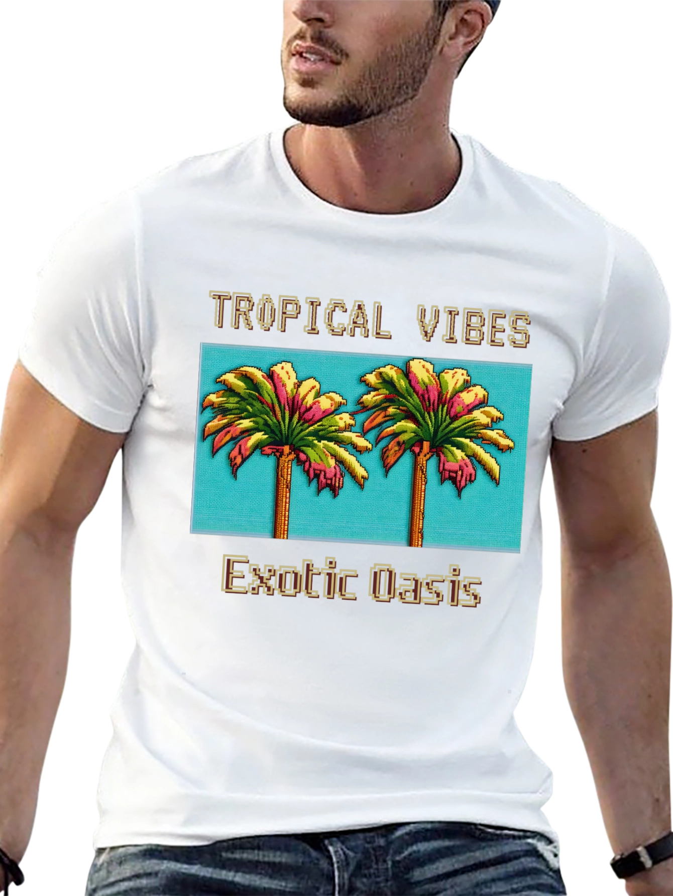 Tropical Vibes Oasis T-Shirt