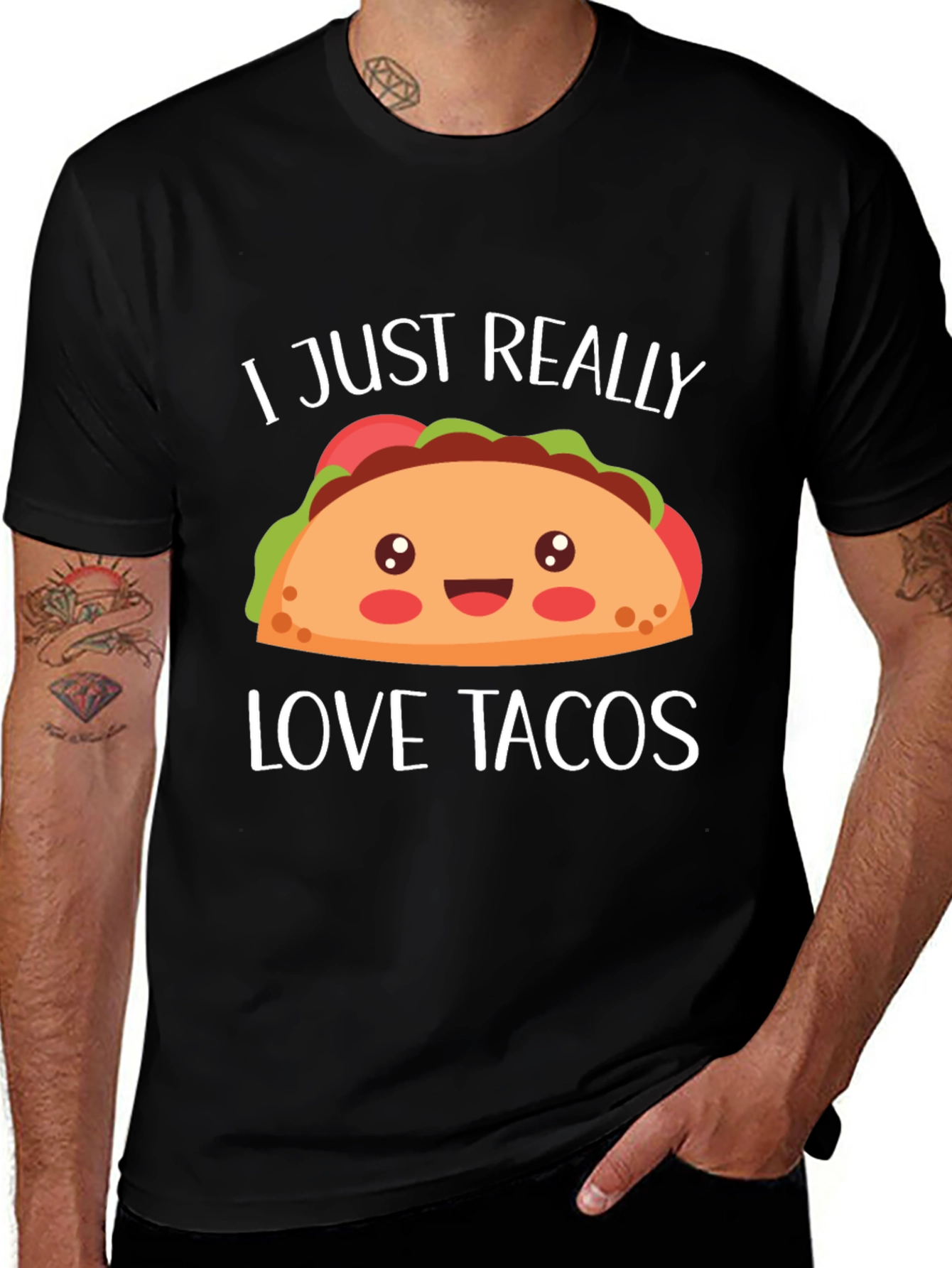 I Love Tacos Graphic T-Shirt