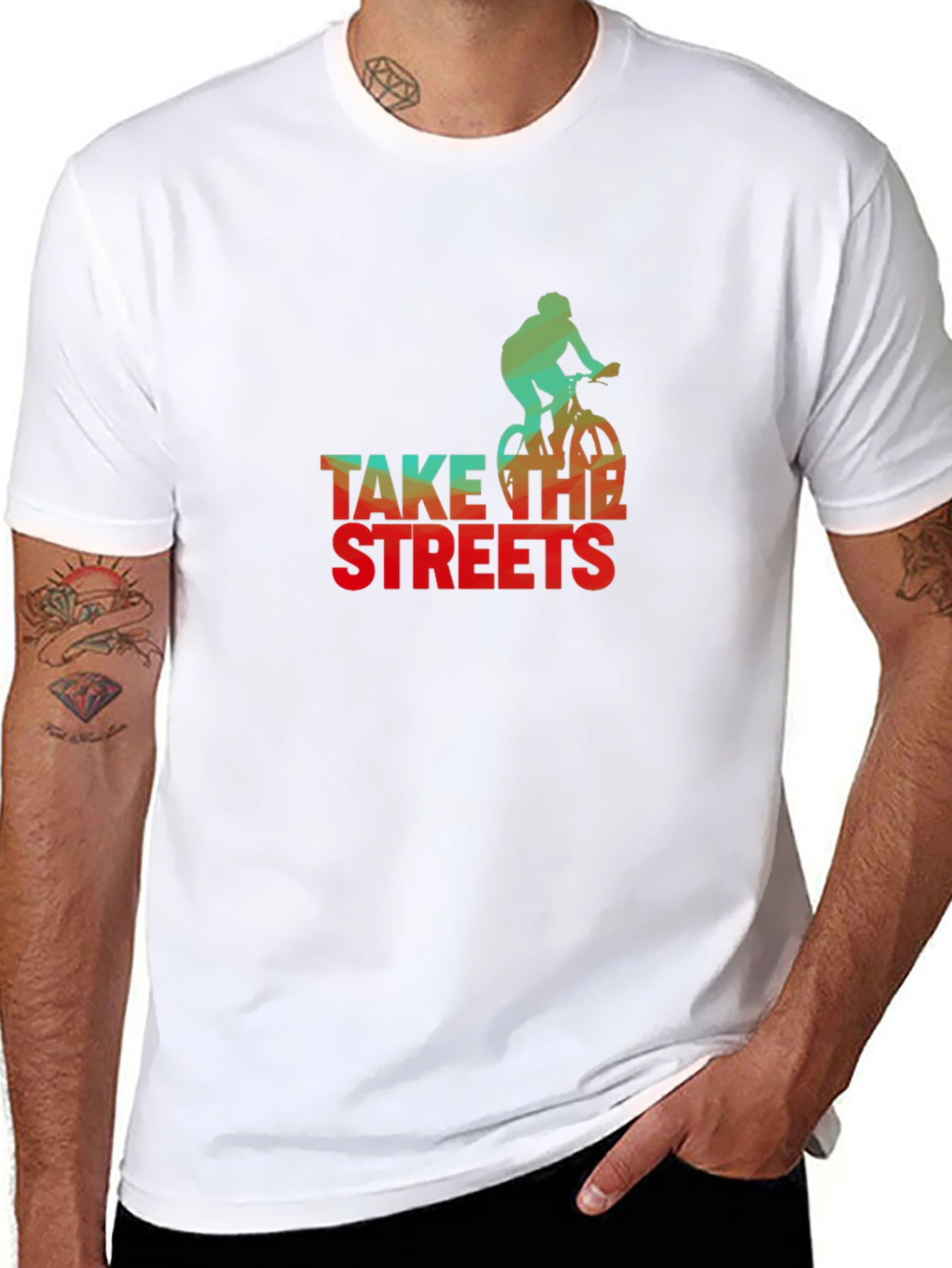 Take the Streets Biker T-Shirt