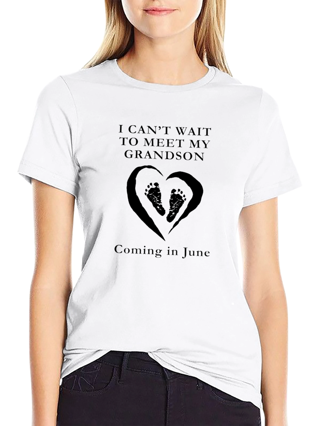 Grandson Announcement T-Shirt - Coming in June!
