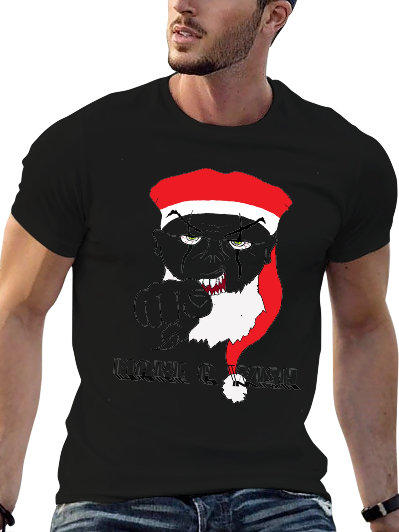 Festive Cartoon Graphic Tee