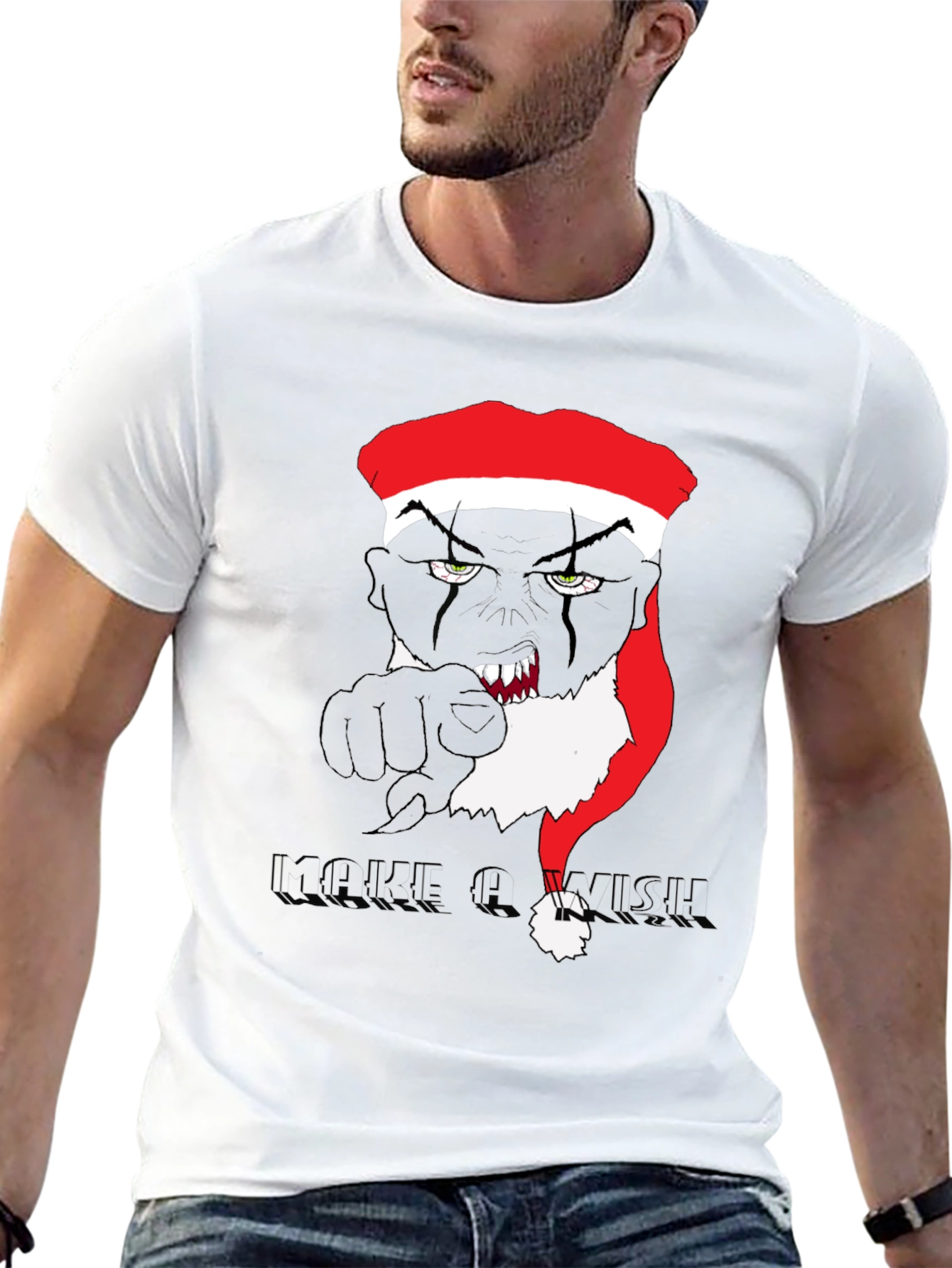 Festive Cartoon Graphic Tee